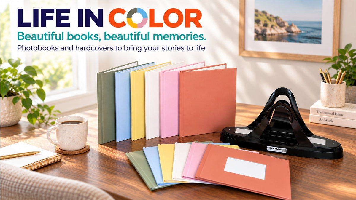 Scrapbook Binding Methods Compared: 2026 Guide | PelemanUSA - Peleman Industries Inc.