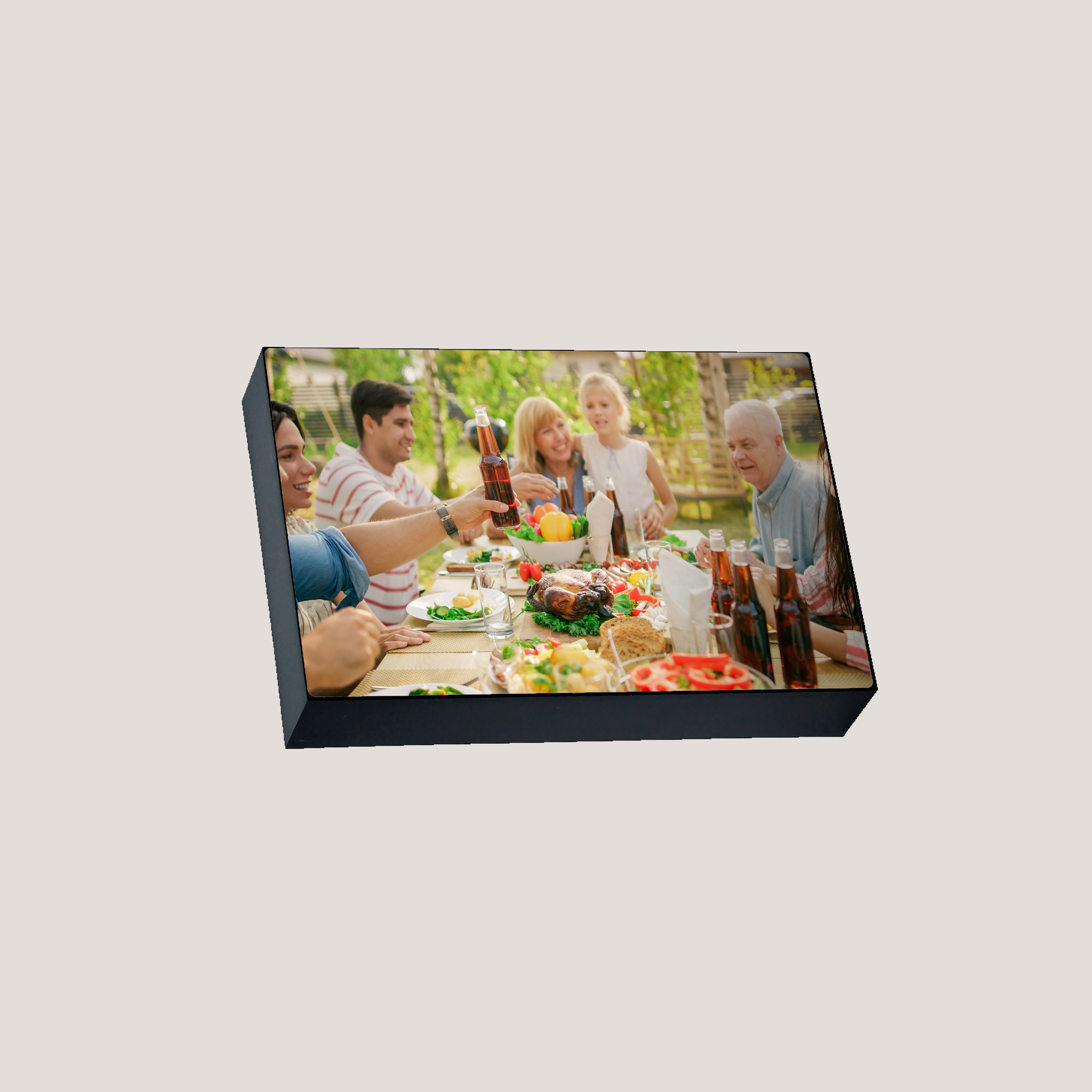 Peel & Stick Plastic Photo Panels