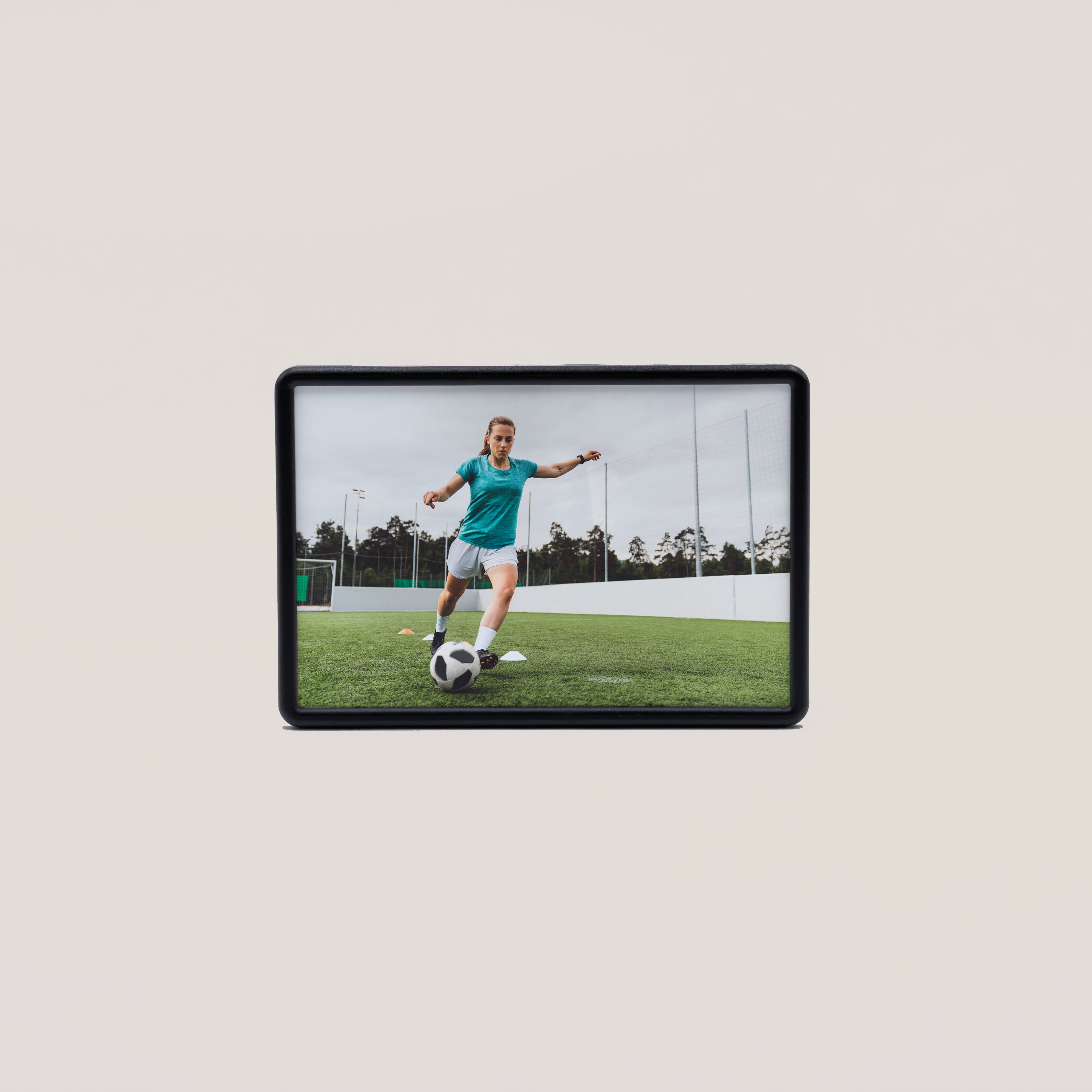 Black Frame Photo Magnet
