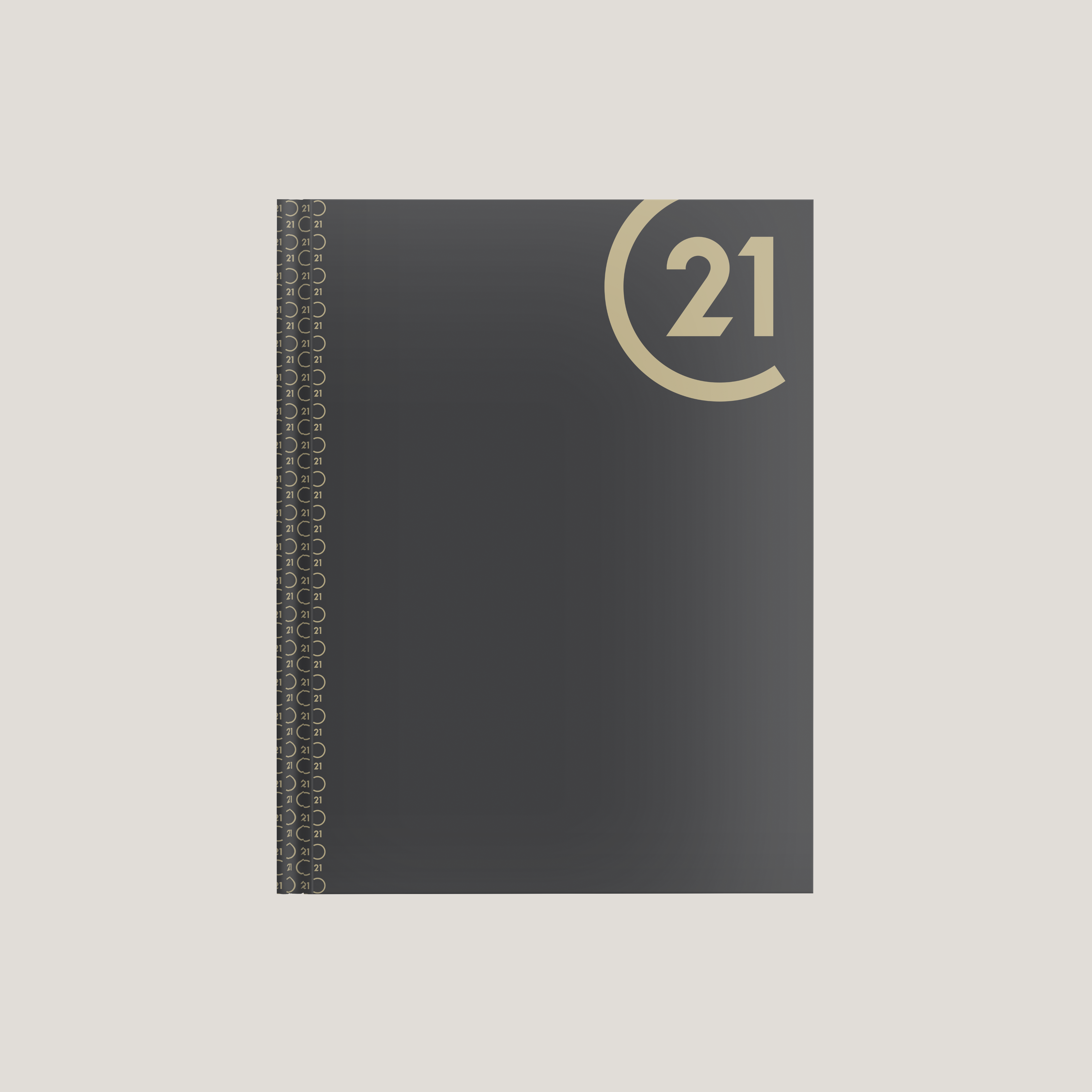 C21 Solid Repeat Spine- Lay Flat HARDCOVER - CLEARANCE (10 Pack)