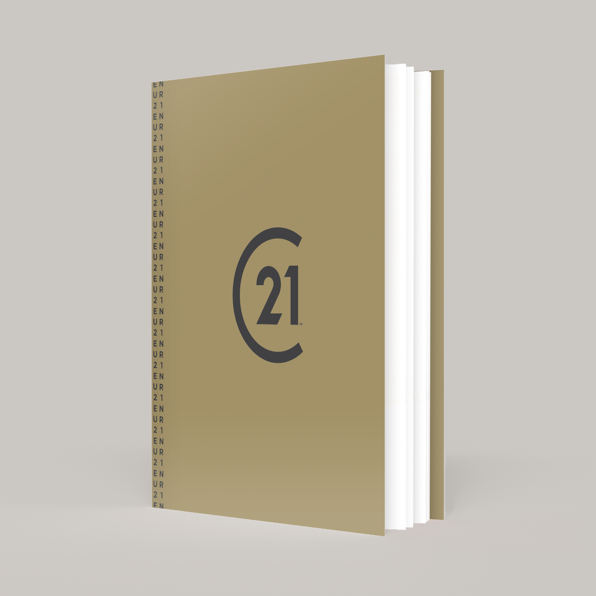 C21 Gilded Bindable - SOFTCOVER Lay Flat, Soft Touch (40 Pack)