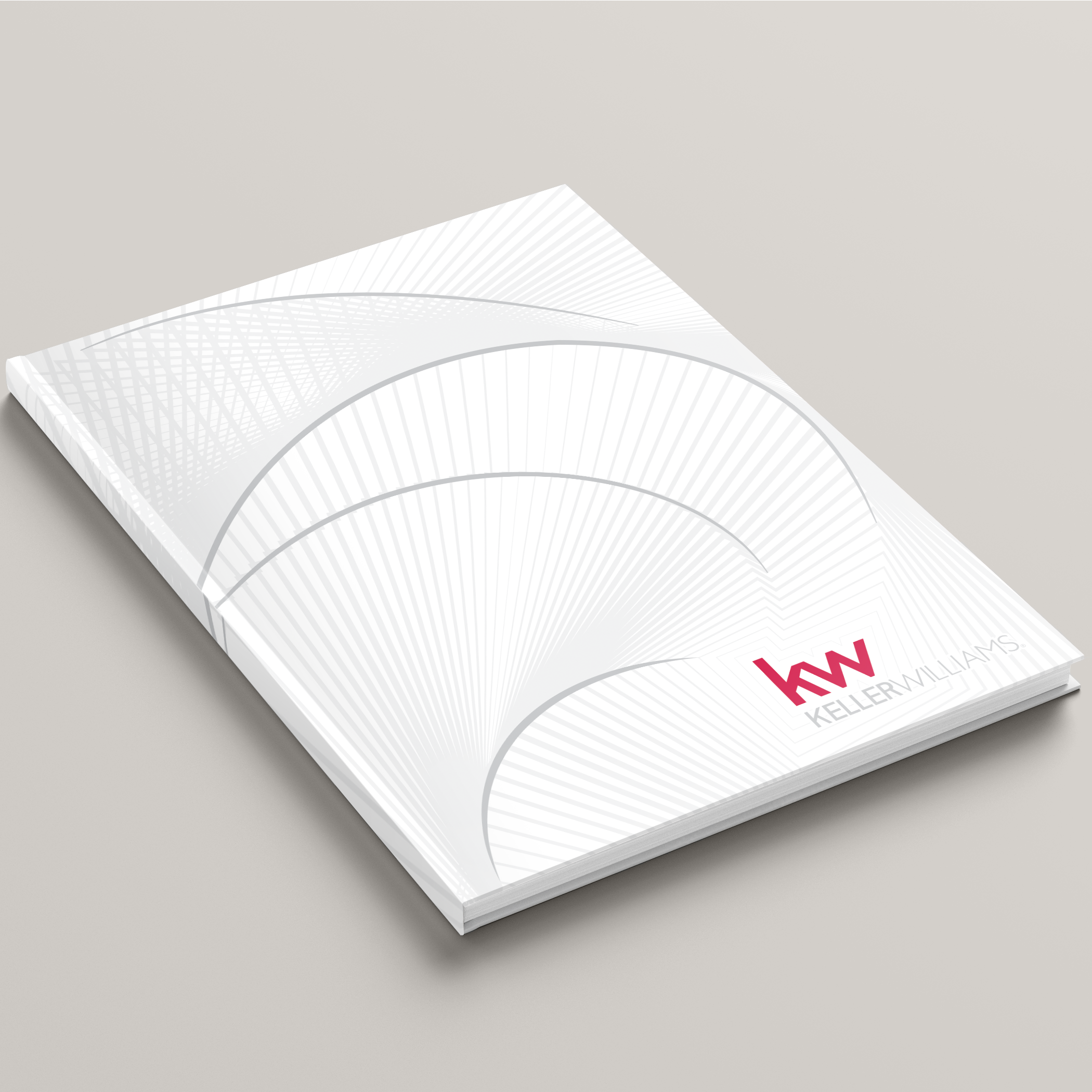 KW White Nautilus Bindable - Lay Flat HARDCOVER Soft Touch (10 Pack)