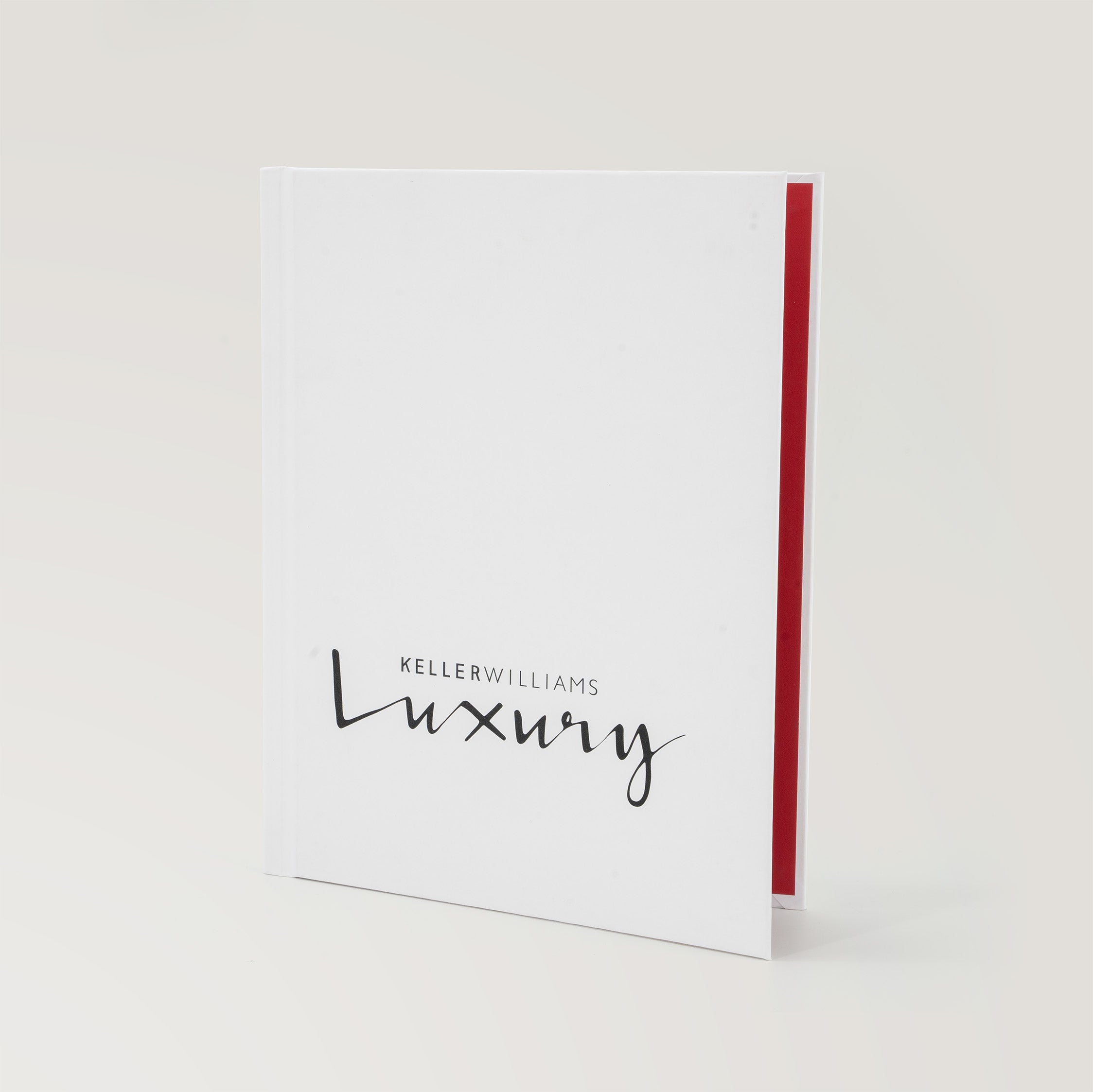 Keller Williams Luxury hard Cover for real estate branding