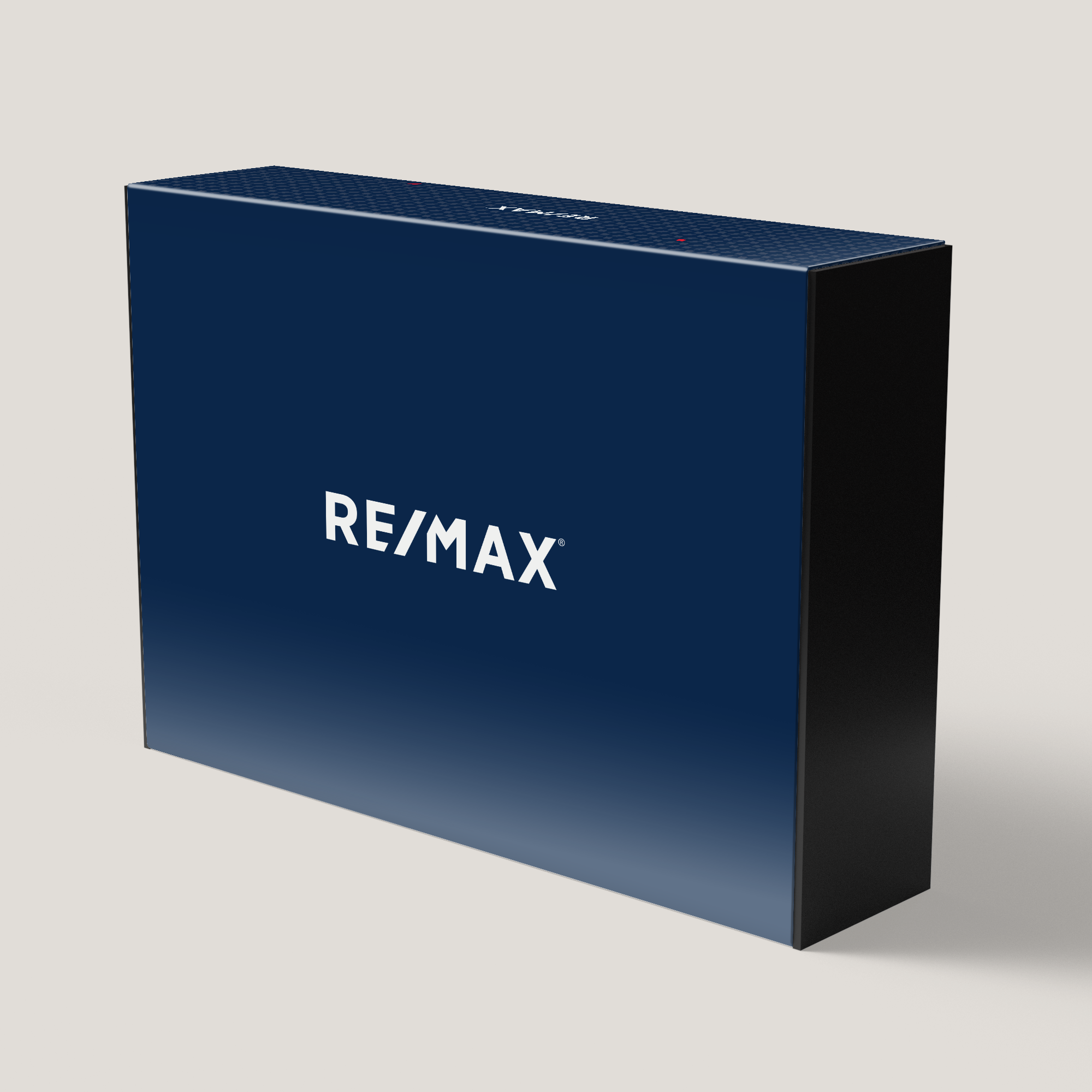 eXp Realty Black Large Gift Box. Sleek black finish with durable design, perfect for professional gifting and standout presentations.
