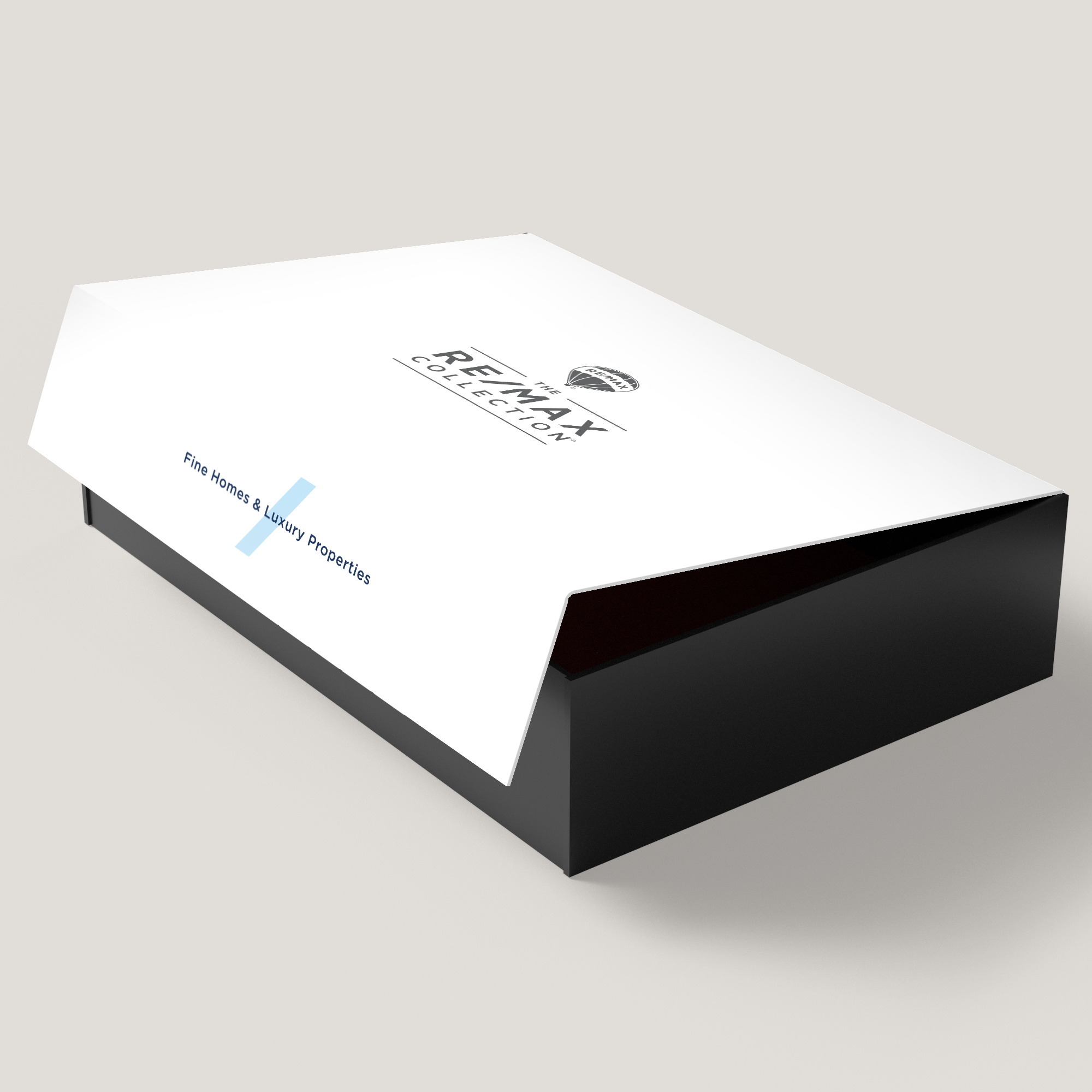 RE/MAX Collection Large Gift Box. Elegant and durable design crafted to present gifts and documents with a premium, professional touch.
