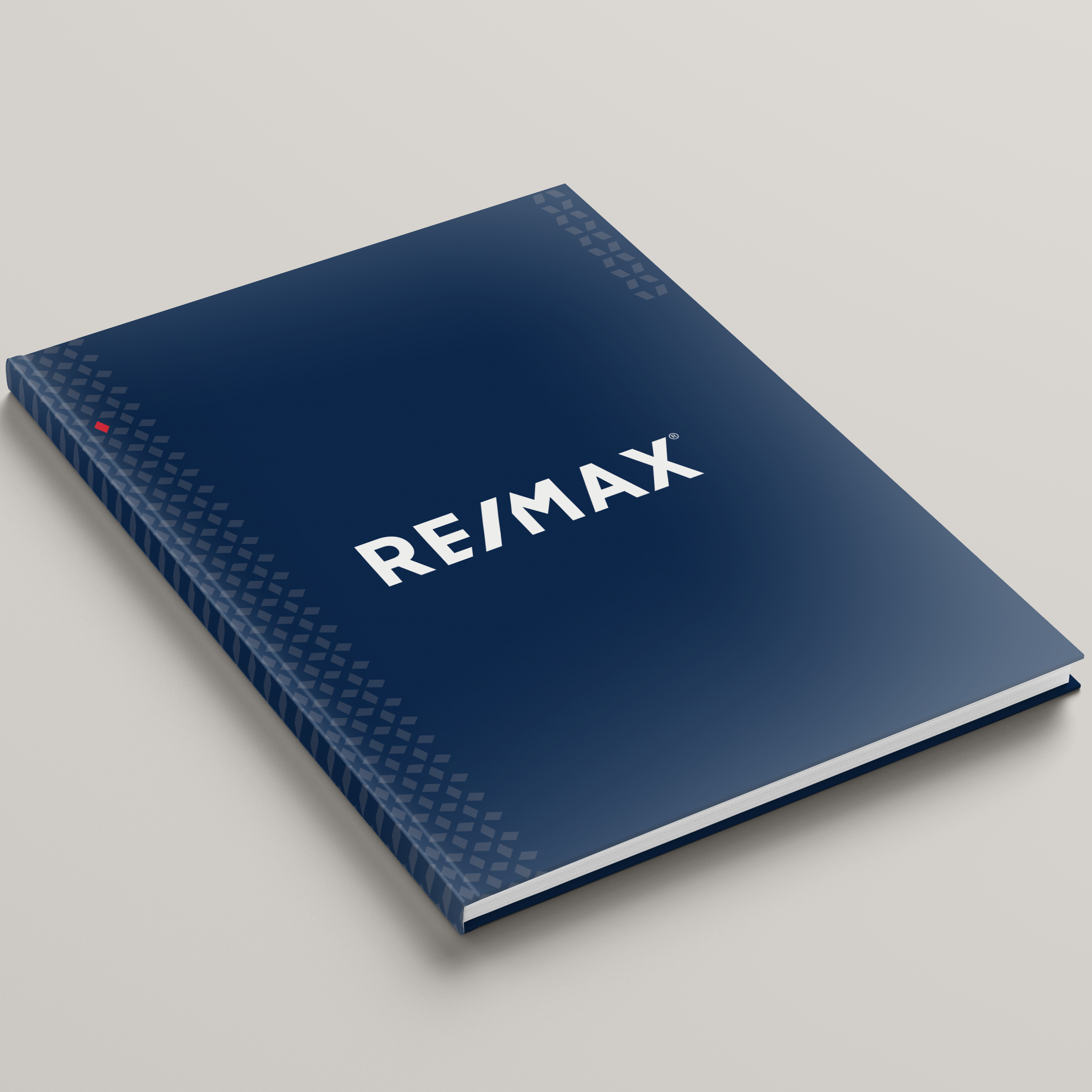 RE/MAX Dusk Blue Bindable - Lay Flat HARDCOVER Soft Touch (10 Pack)