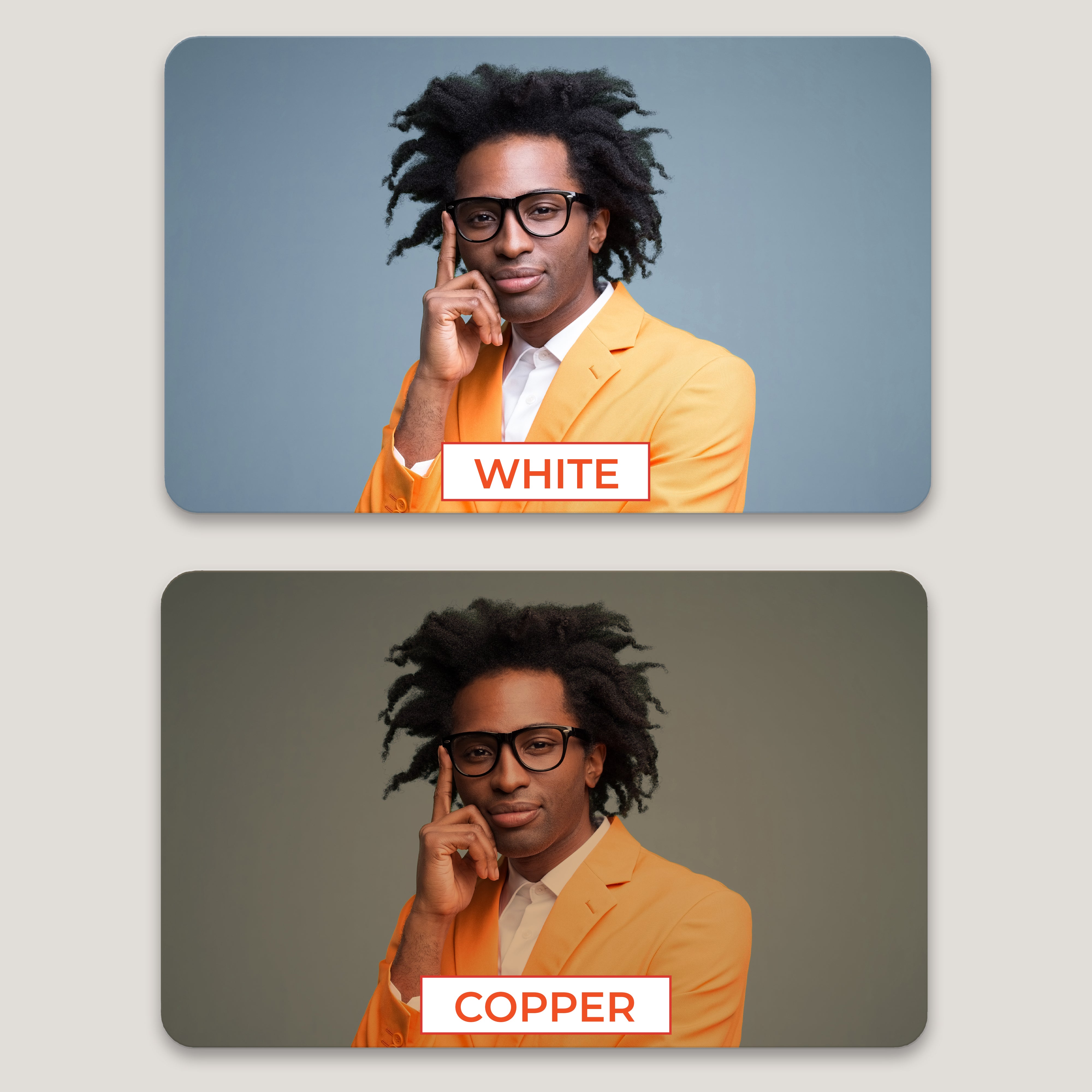 Rectangle Print in Plates - White (10 Pack)