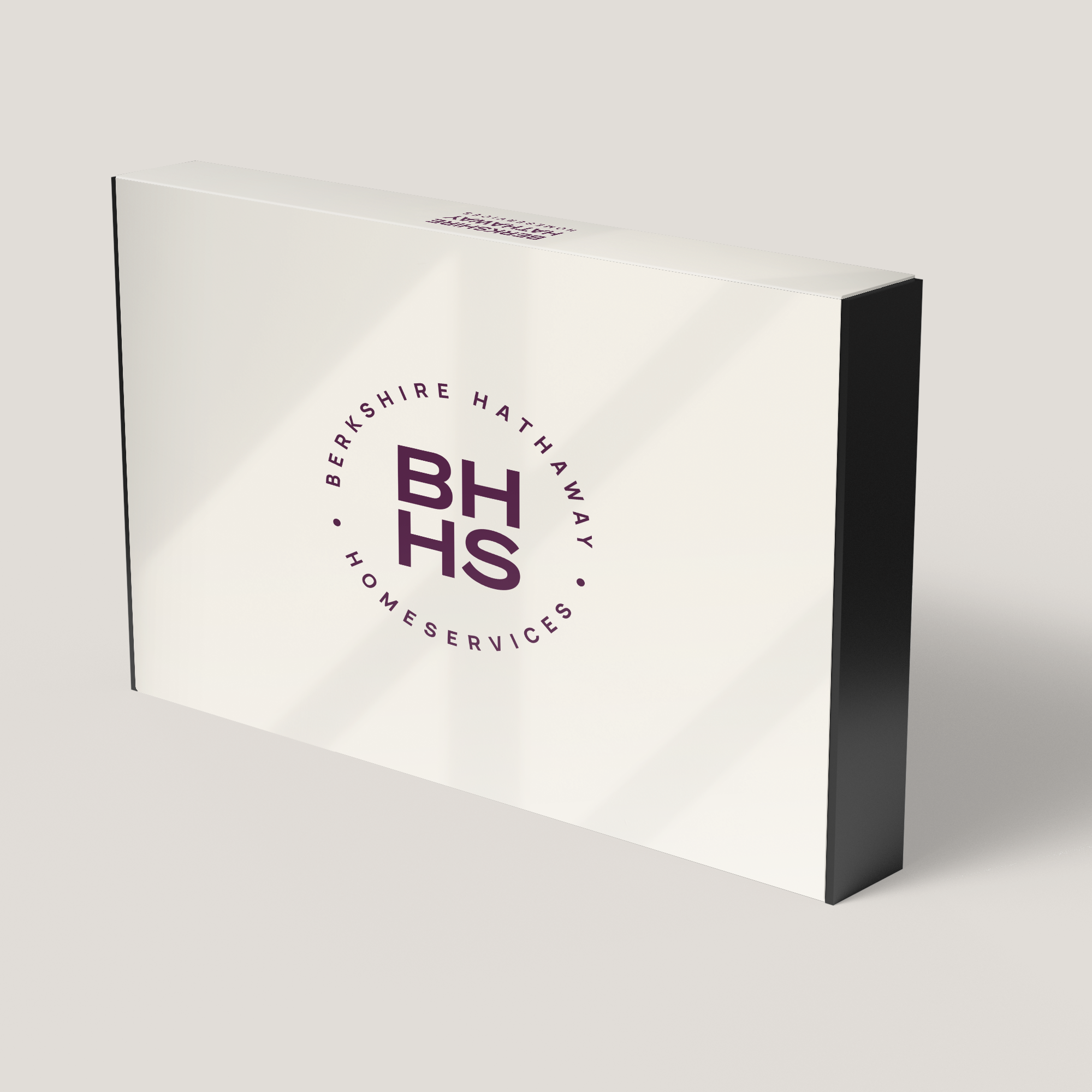 BHHS Tan 1.75 Presentation Box (10 Pack). Neutral tan finish with durable design, perfect for client presentations.
