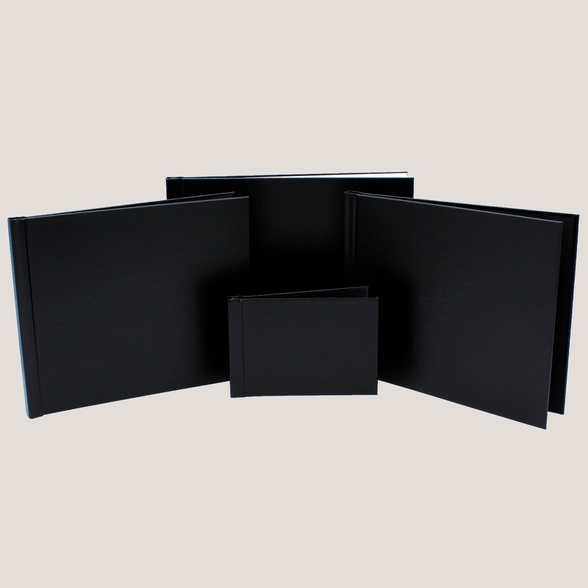 Astrale Black Clamp Binding Photobooks - Peleman Industries Inc. - 6x8 inch - No Window -