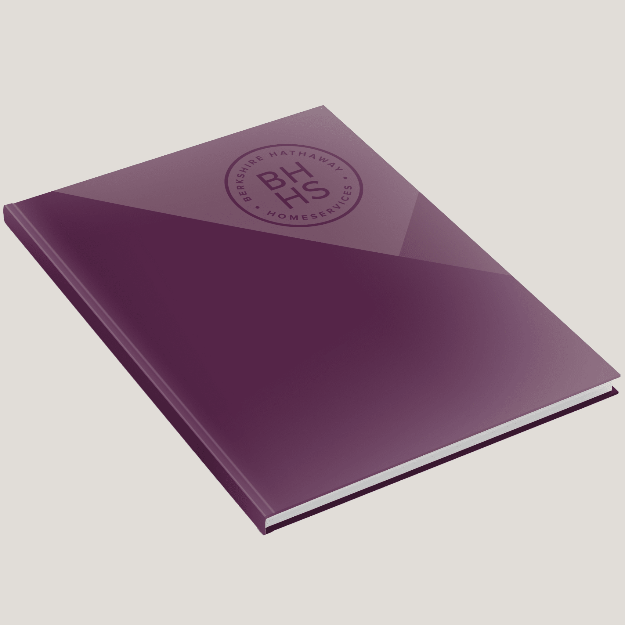 BHHS Cabernet - Lay Flat HARDCOVER - CLEARANCE (10 Pack) - Peleman Industries Inc. -