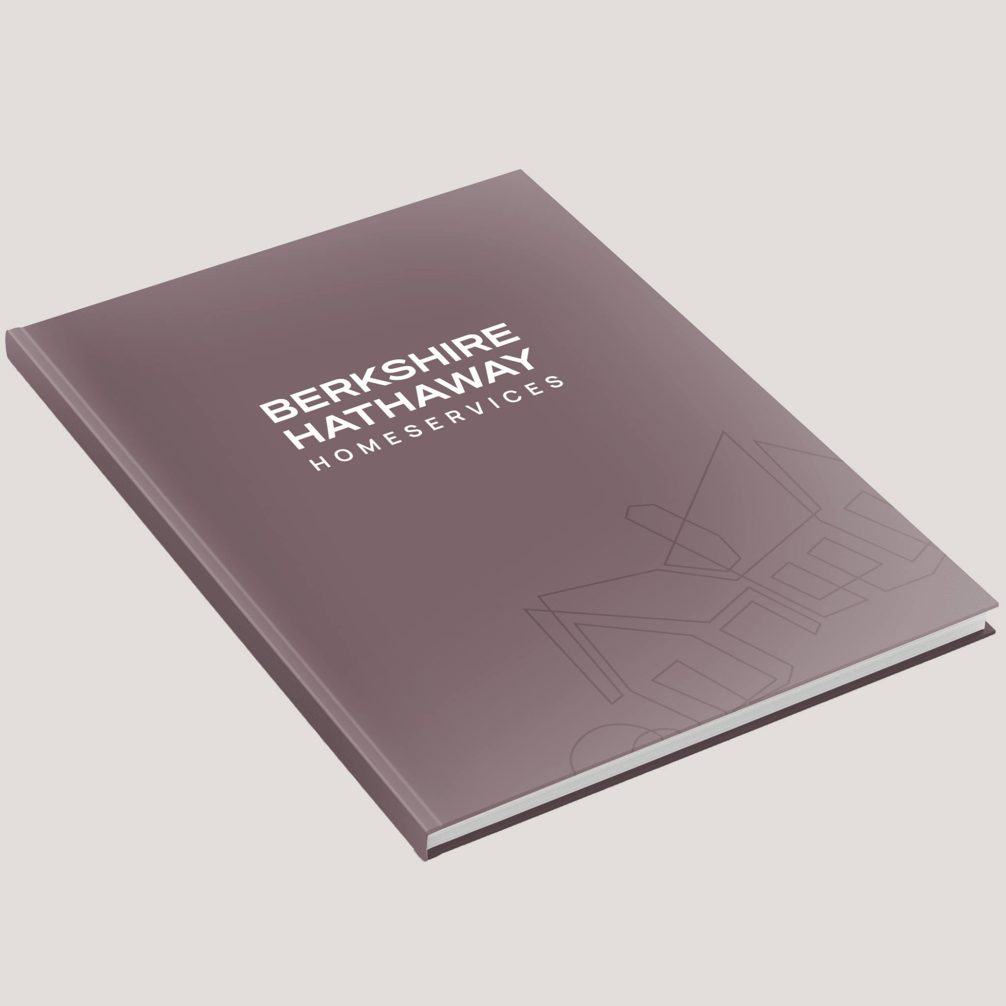 BHHS Dove - Lay Flat HARDCOVER Soft Touch (10 Pack) - Peleman Industries Inc. -