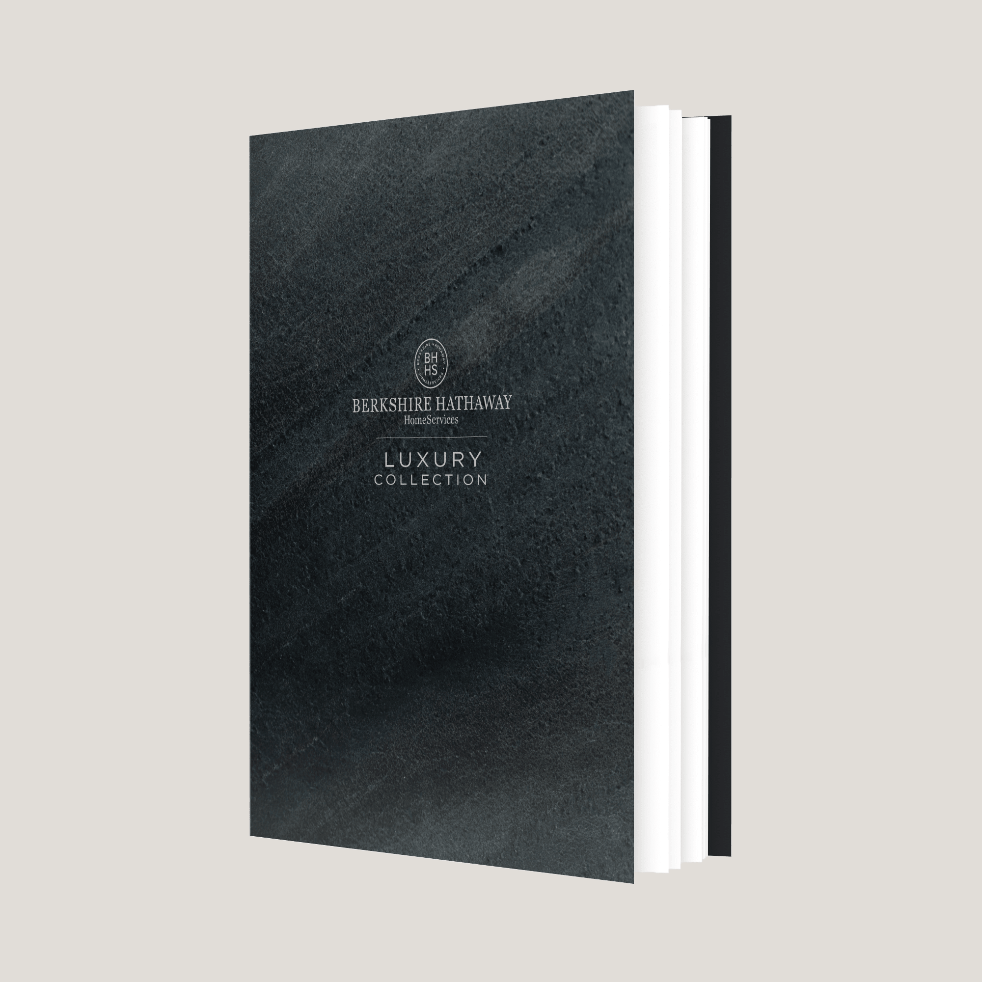 BHHS Luxury Texture - Lay Flat SOFTCOVER - CLEARANCE (40 Pack) - Peleman Industries Inc. -