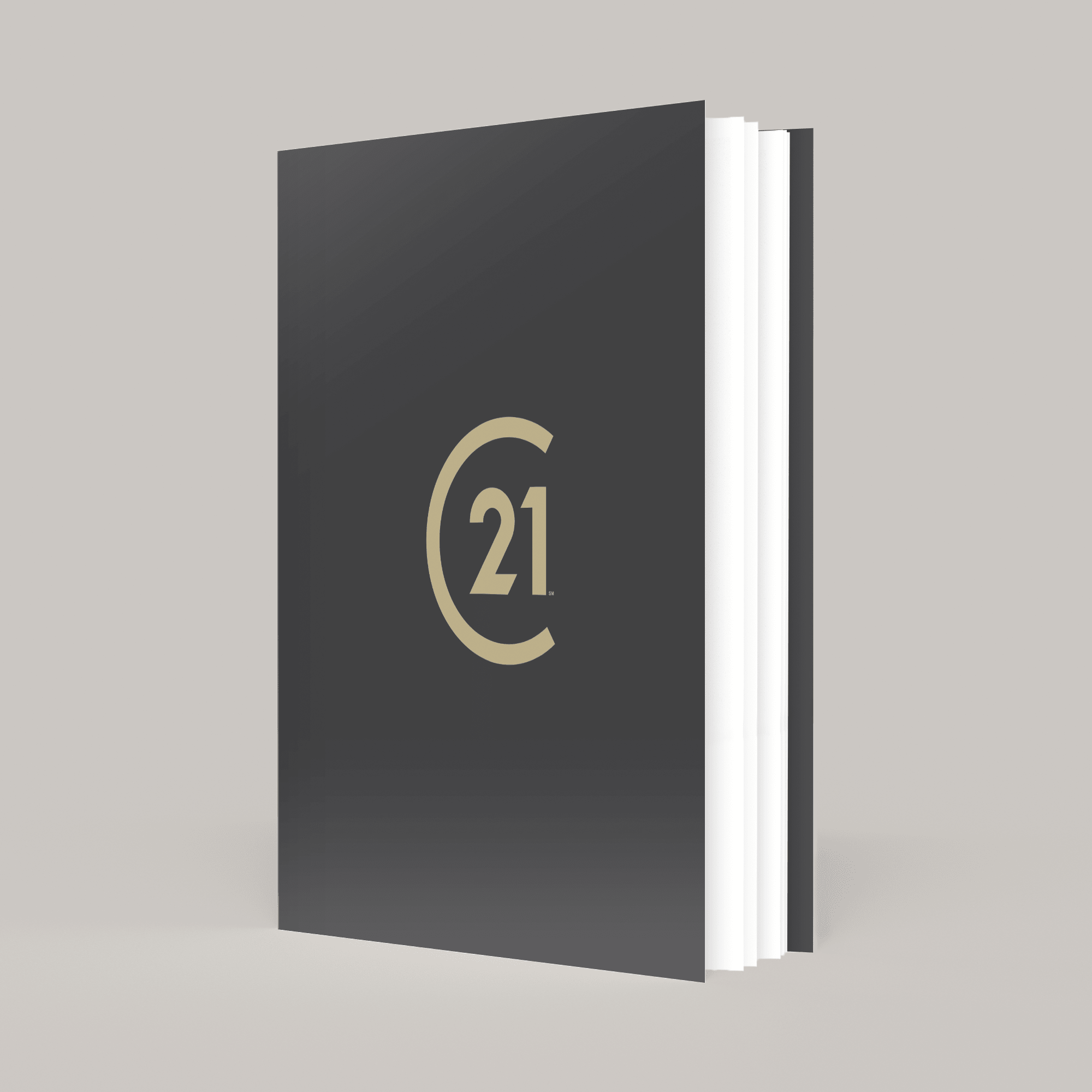 C21 Charcoal Bindable - SOFTCOVER Lay Flat, Soft Touch (40 Pack) - Peleman Industries Inc. -