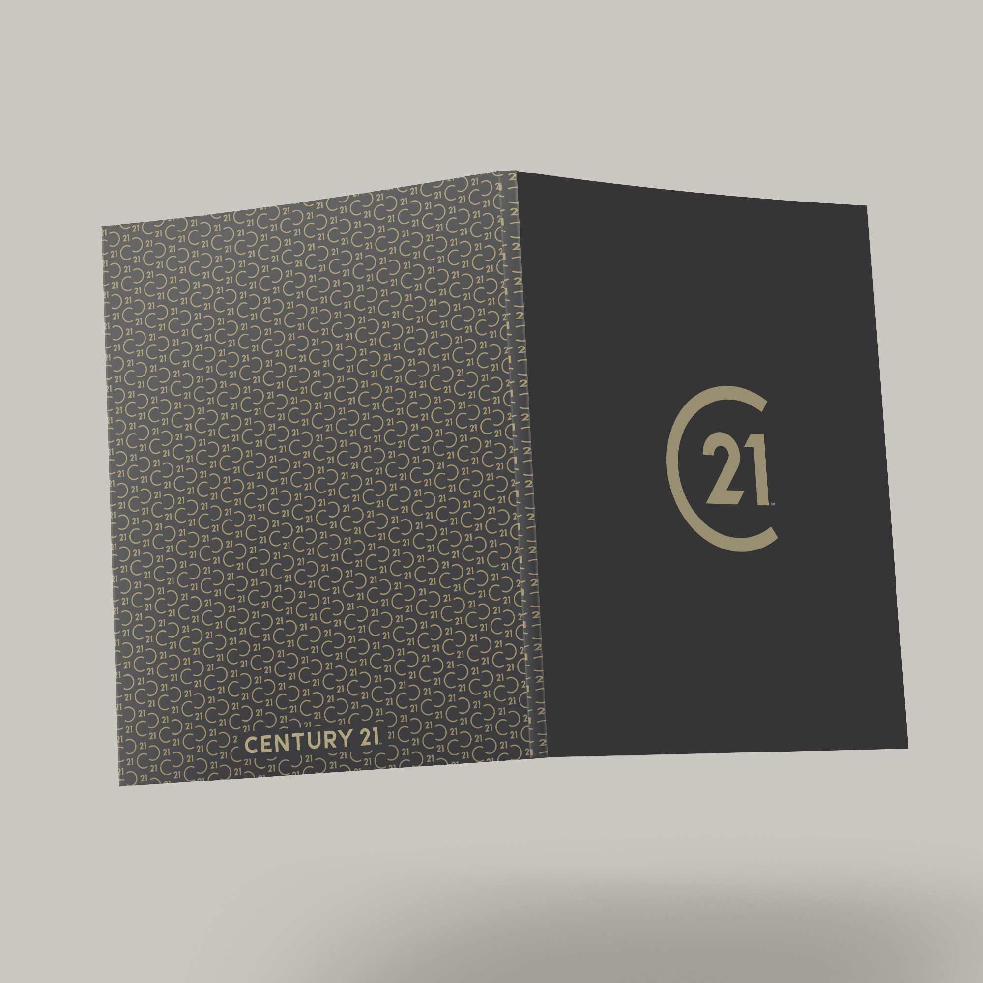 C21 Charcoal Bindable - SOFTCOVER Lay Flat, Soft Touch (40 Pack) - Peleman Industries Inc. -