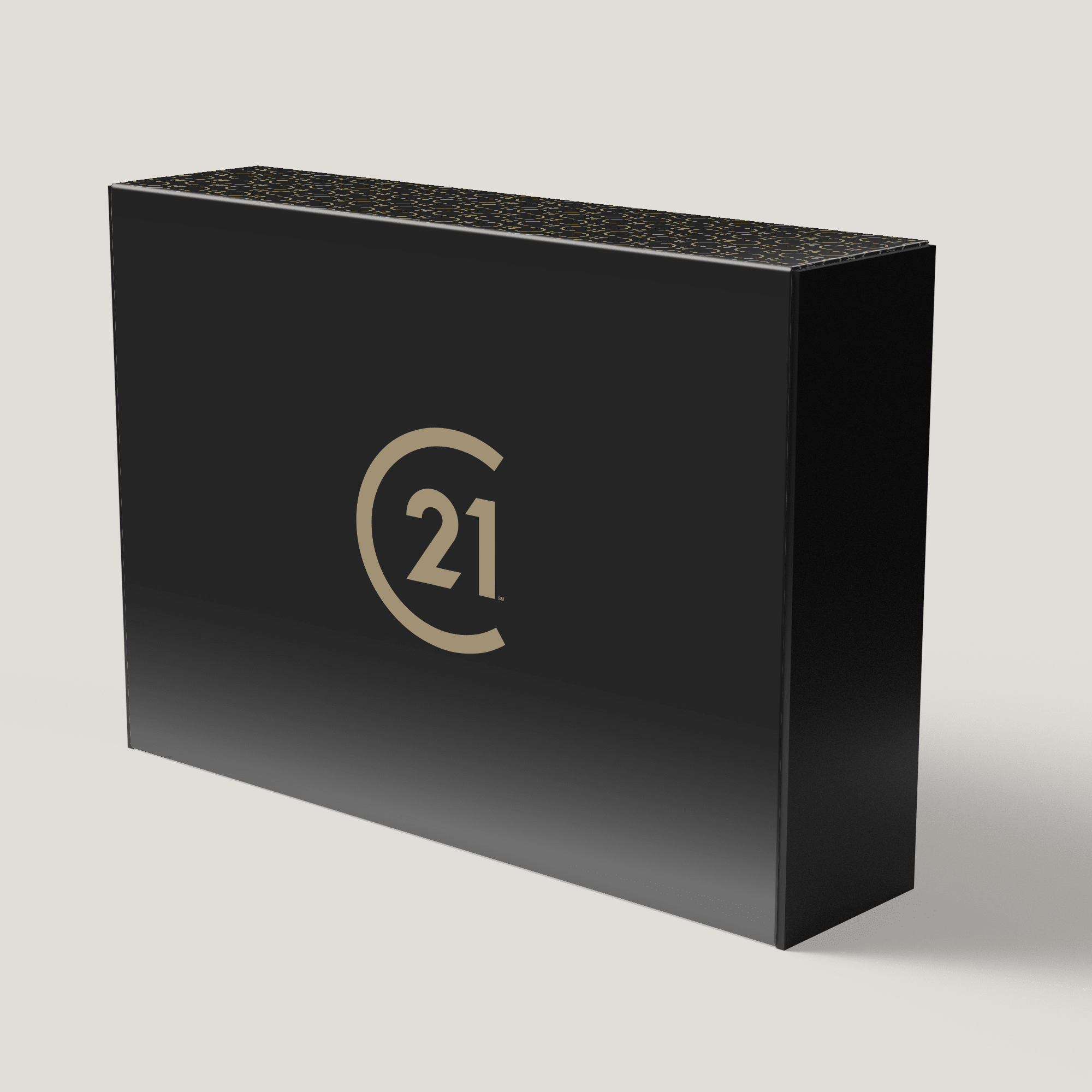 C21 Charcoal Large Gift Box (10 Pack) - Peleman Industries Inc. -