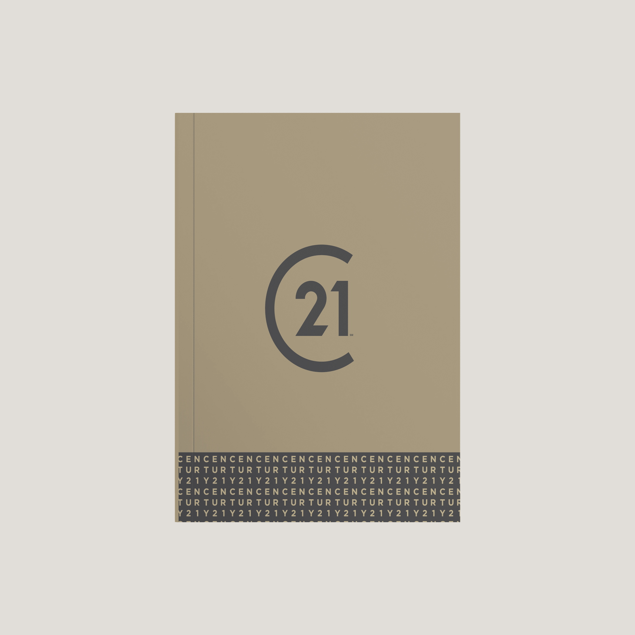 C21 Dark Gold Bar - Lay Flat SOFTCOVER - CLEARANCE (40 Pack) - Peleman Industries Inc. -
