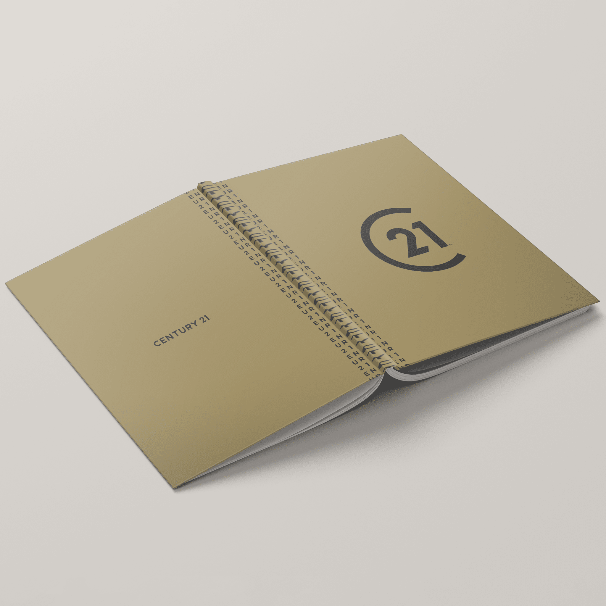 C21 Gilded - Lay Flat HARDCOVER Soft Touch (10 Pack) - Peleman Industries Inc. -