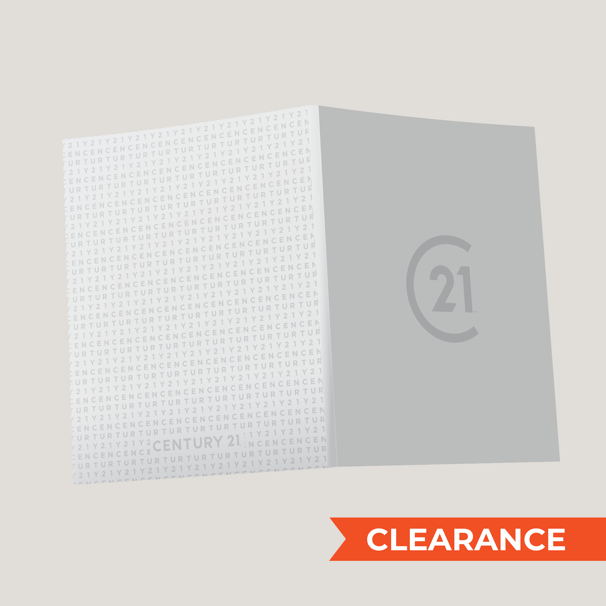 C21 Light Grey - Lay Flat SOFTCOVER - CLEARANCE (40 Pack) - Peleman Industries Inc. -