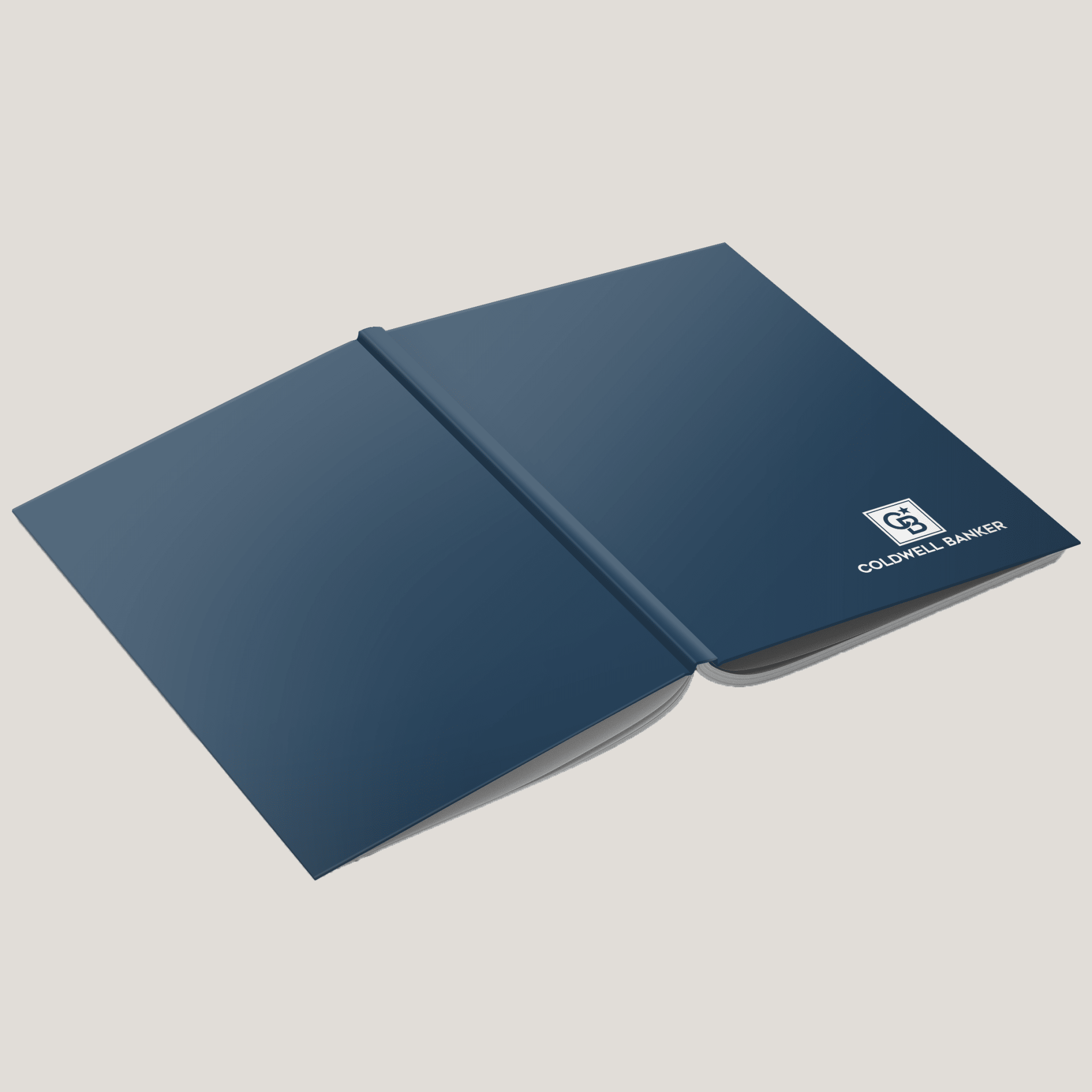 Coldwell Banker Portrait Hardcovers (Pack of 10) - Peleman Industries Inc. - 40 Spine/30 Sheet - Bottom Right - Option 2