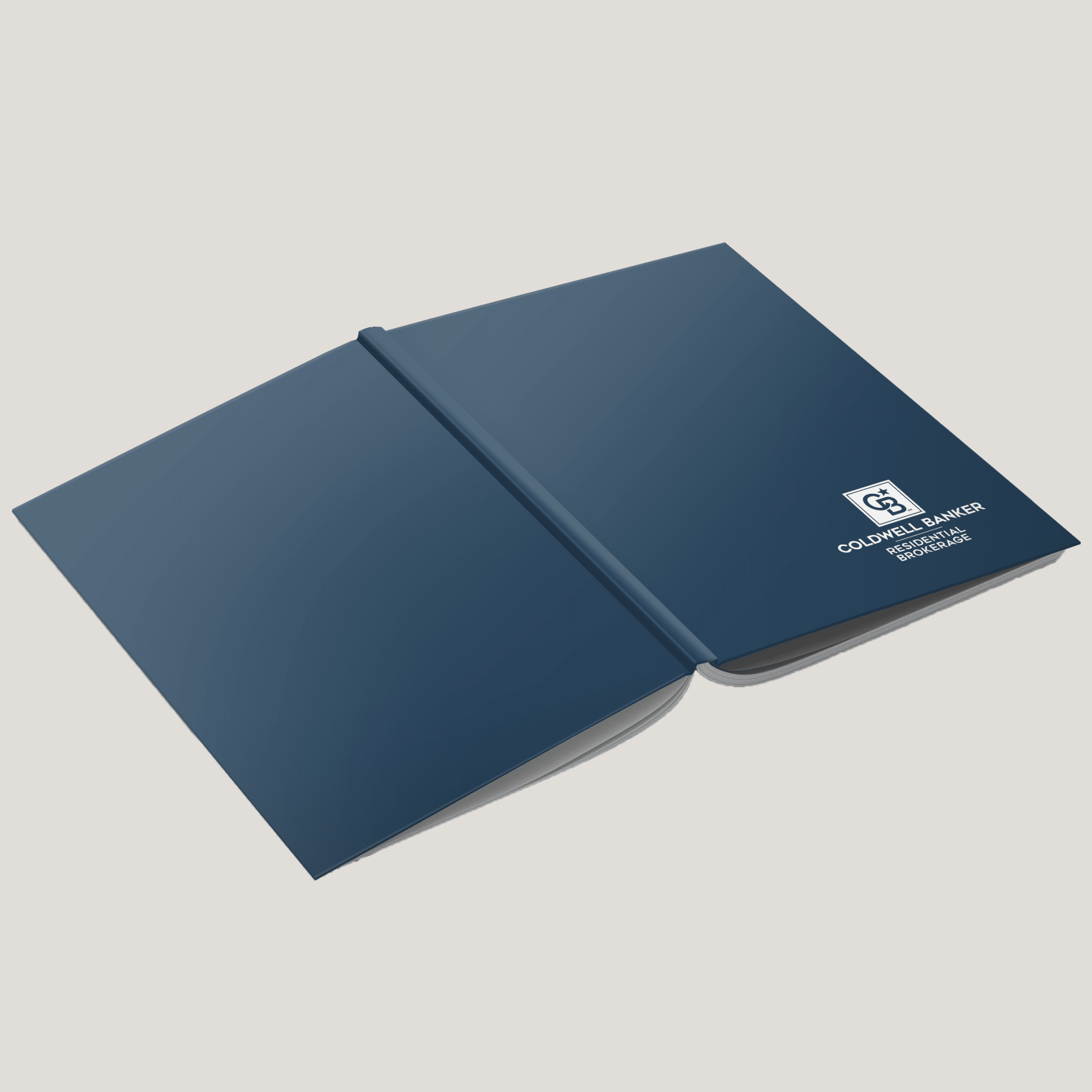 Coldwell Banker Portrait Hardcovers (Pack of 10) - Peleman Industries Inc. - 40 Spine/30 Sheet - Bottom Right - Option 4