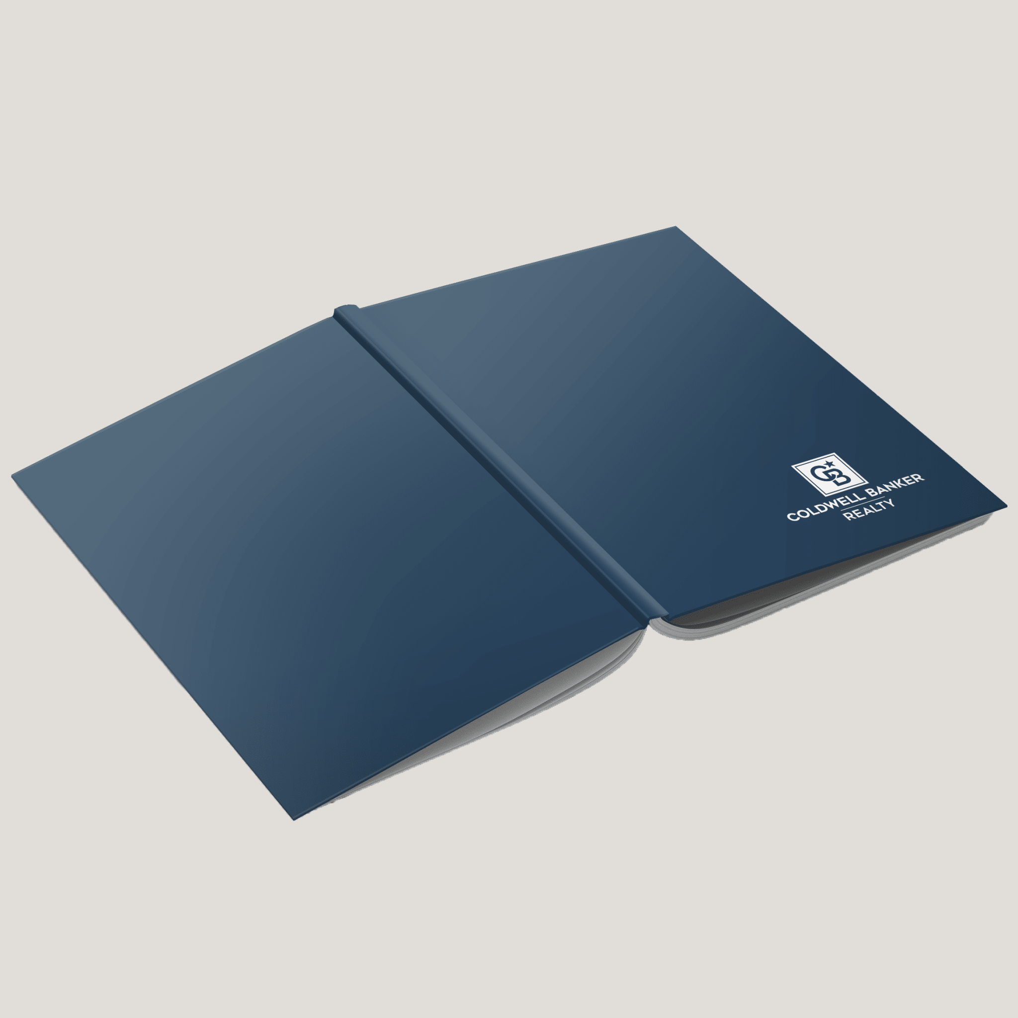 Coldwell Banker Portrait Hardcovers (Pack of 10) - Peleman Industries Inc. - 40 Spine/30 Sheet - Bottom Right - Option 5