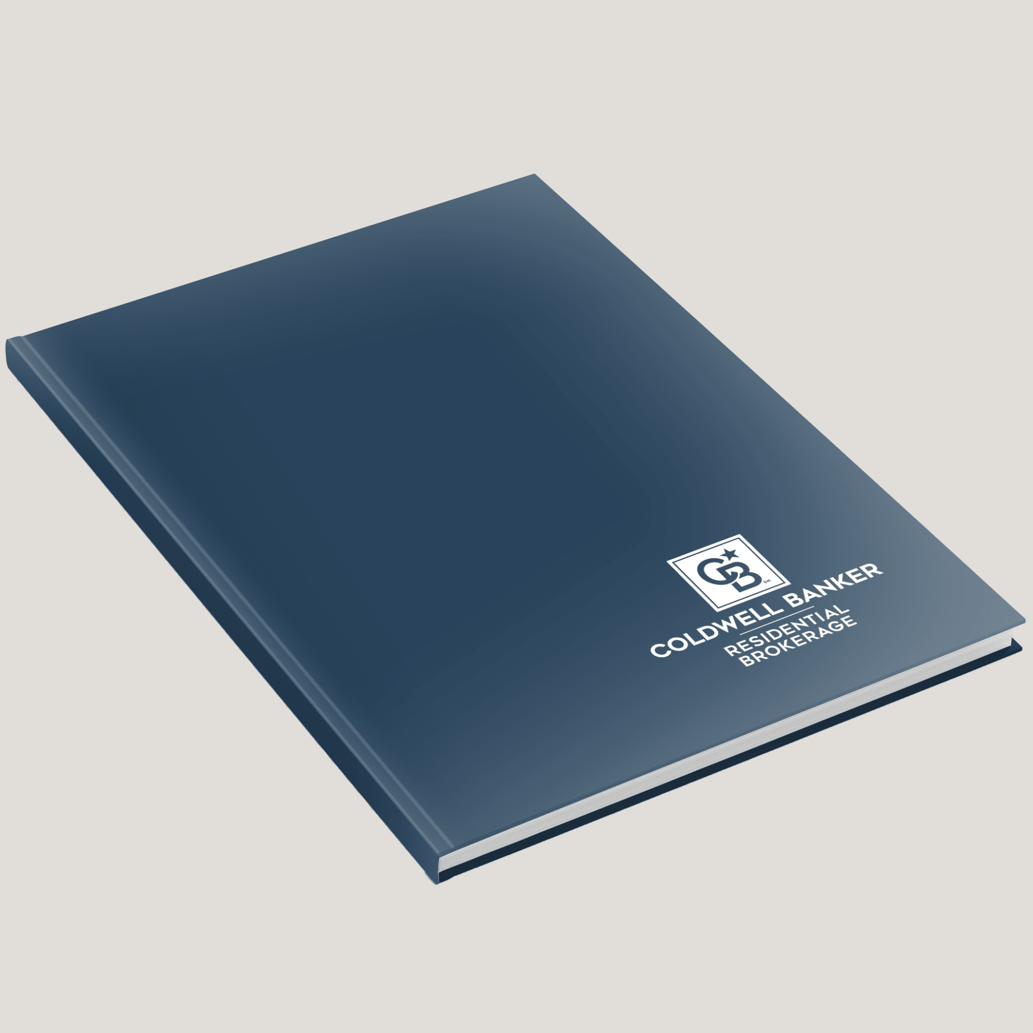 Coldwell Banker Portrait Hardcovers (Pack of 10) - Peleman Industries Inc. - 60 Spine/40 Sheet - Bottom Right - Option 4