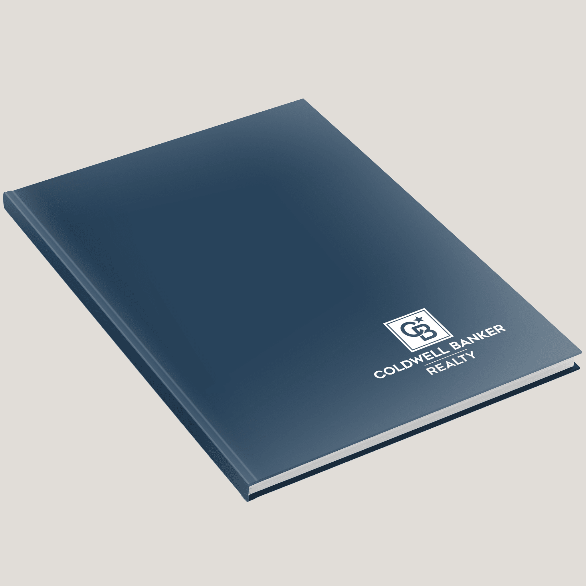 Coldwell Banker Portrait Hardcovers (Pack of 10) - Peleman Industries Inc. - 60 Spine/40 Sheet - Bottom Right - Option 5