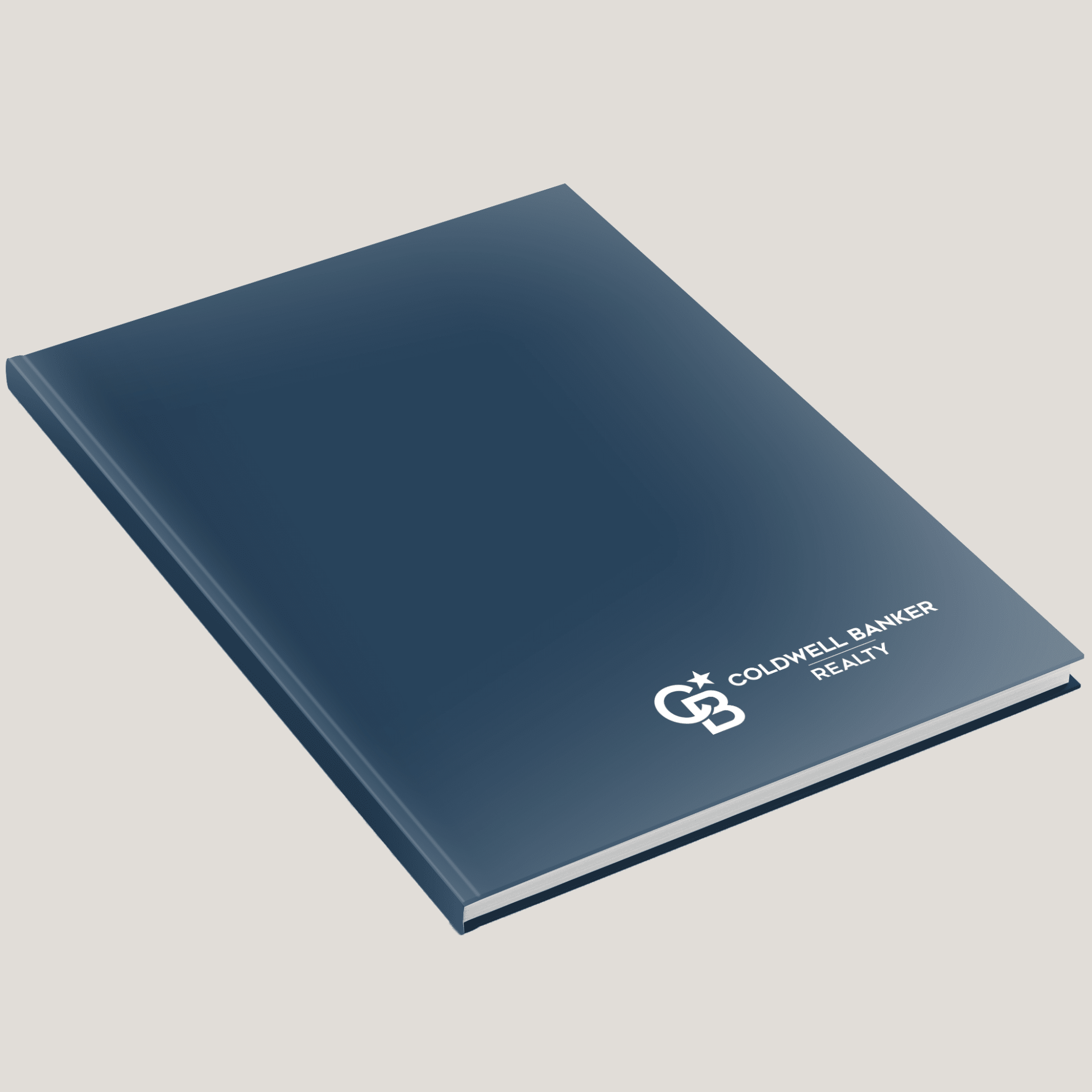 Coldwell Banker Portrait Hardcovers (Pack of 10) - Peleman Industries Inc. - 60 Spine/40 Sheet - Bottom Right - Option 6