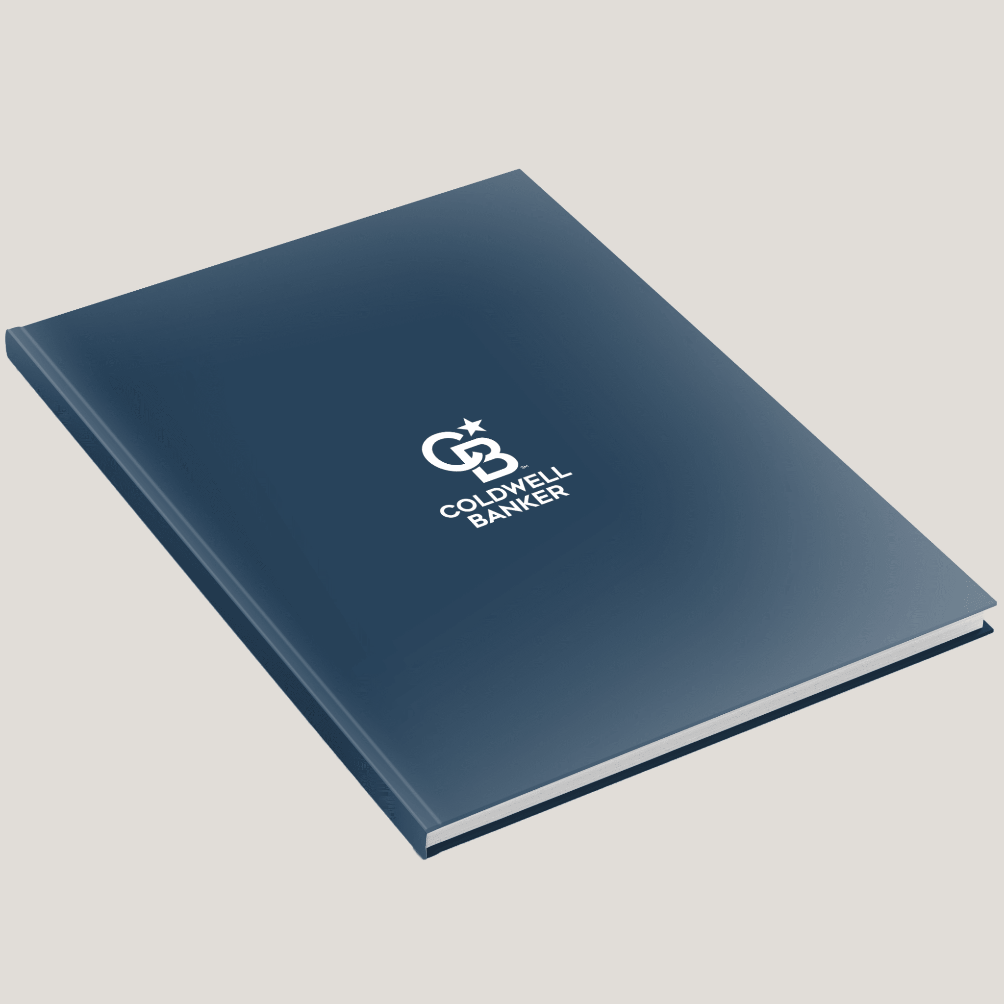 Coldwell Banker Portrait Hardcovers (Pack of 10) - Peleman Industries Inc. - 60 Spine/40 Sheet - Mid Center - Option 1