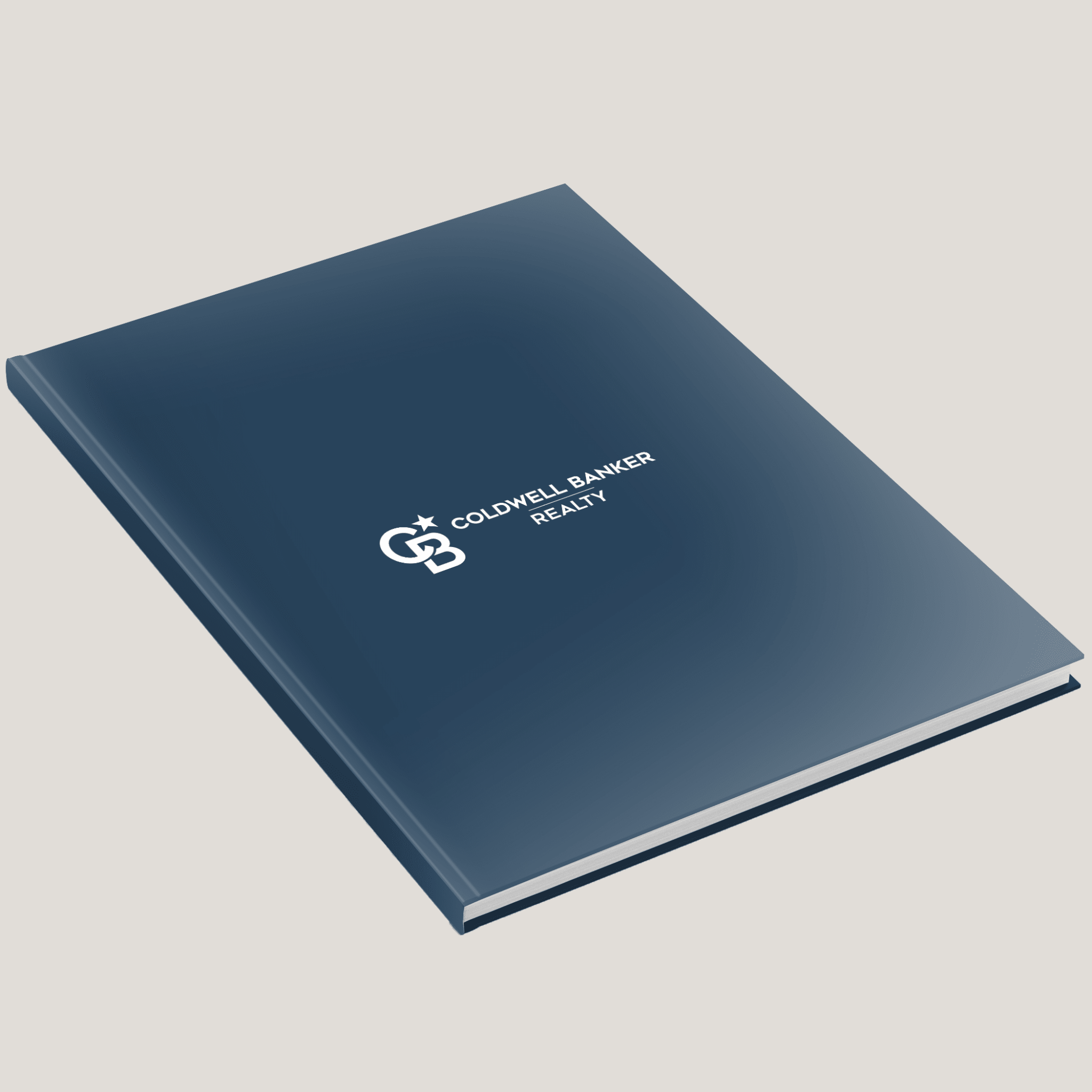 Coldwell Banker Portrait Hardcovers (Pack of 10) - Peleman Industries Inc. - 60 Spine/40 Sheet - Mid Center - Option 6