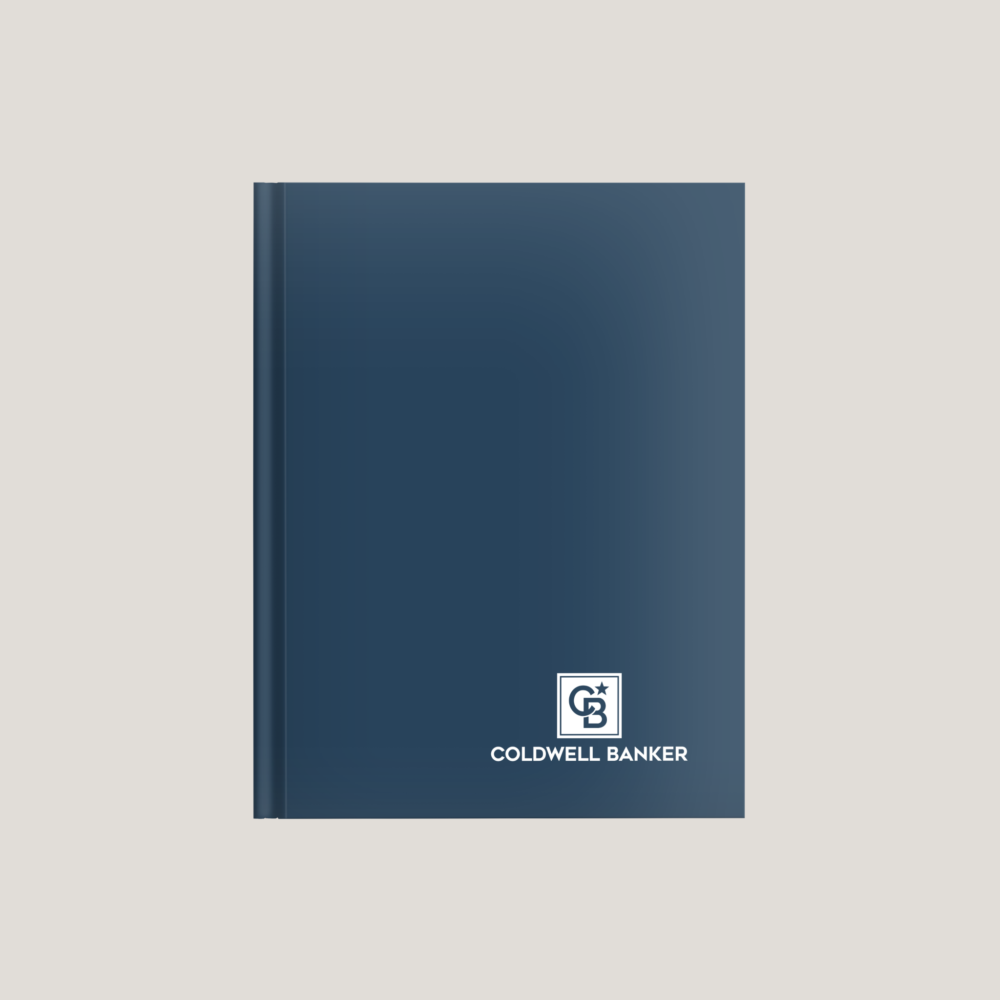 Coldwell Banker Portrait Hardcovers (Pack of 10) - Peleman Industries Inc. - 80 Spine/60 Sheet - Bottom Right - Option 2