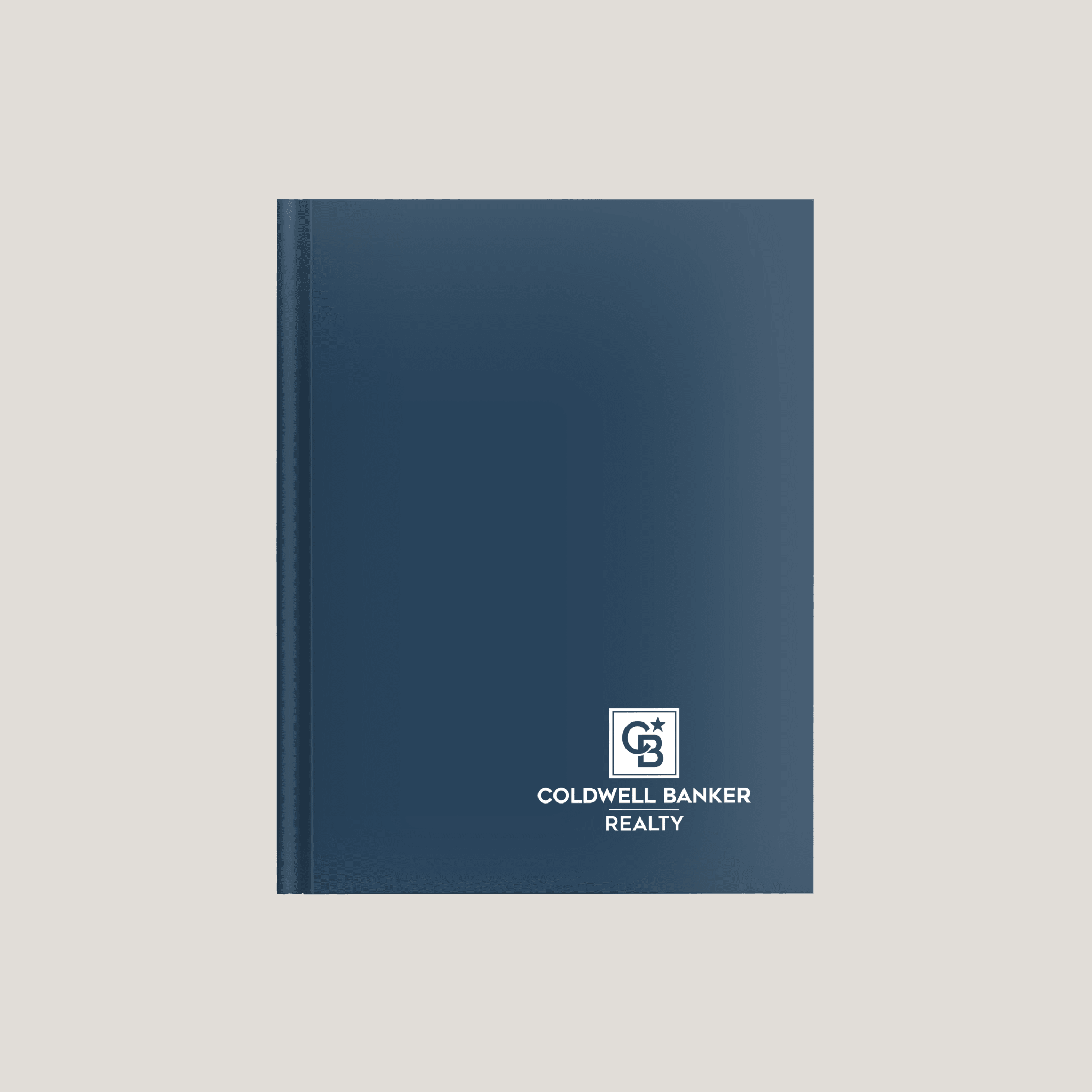 Coldwell Banker Portrait Hardcovers (Pack of 10) - Peleman Industries Inc. - 80 Spine/60 Sheet - Bottom Right - Option 5