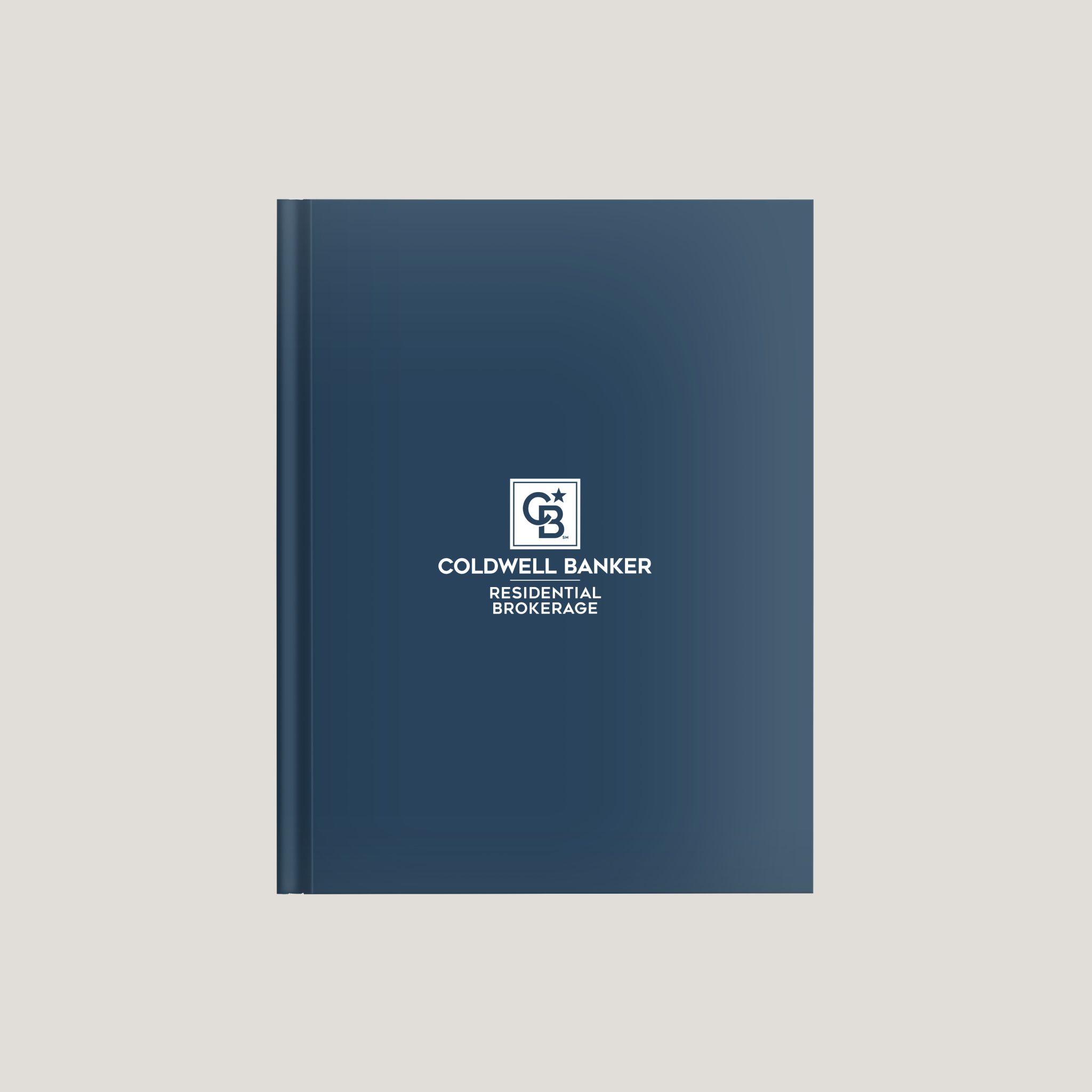 Coldwell Banker Portrait Hardcovers (Pack of 10) - Peleman Industries Inc. - 80 Spine/60 Sheet - Mid Center - Option 4