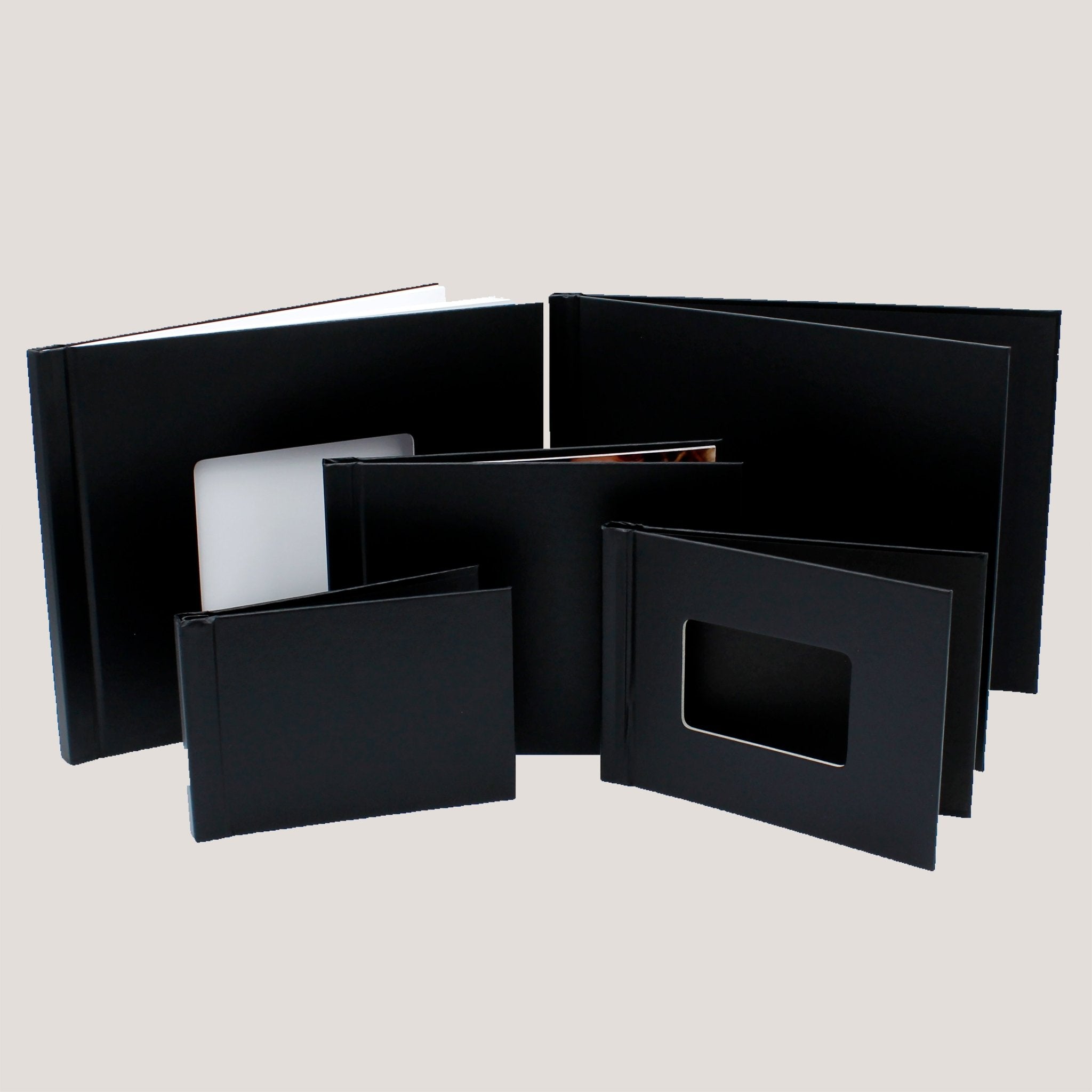 Eco Black Clamp Binding Photobooks - Peleman Industries Inc. - 4x6 inch - No Window -