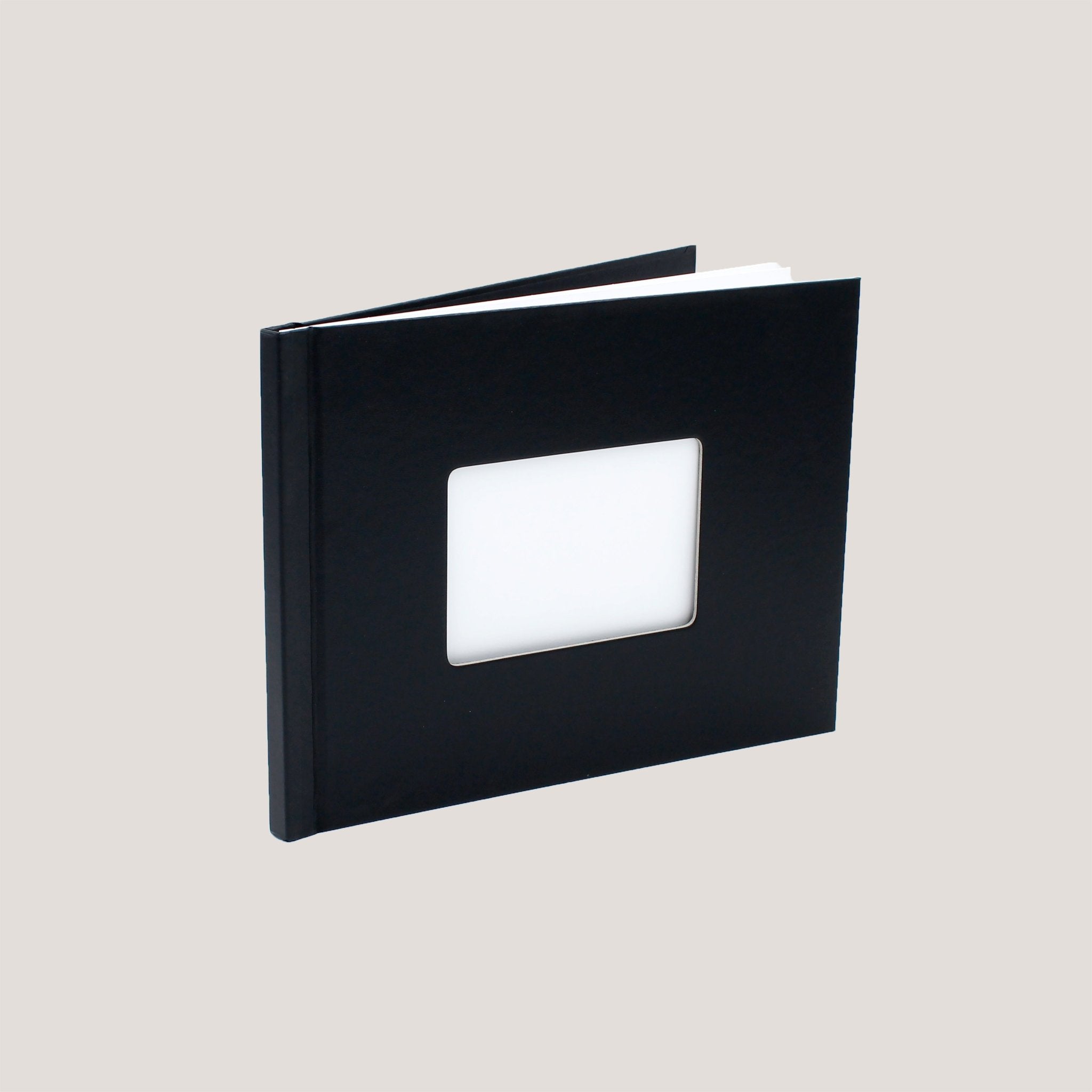 Eco Black Clamp Binding Photobooks - Peleman Industries Inc. - 8.5x11 inch (Landscape) - Window -