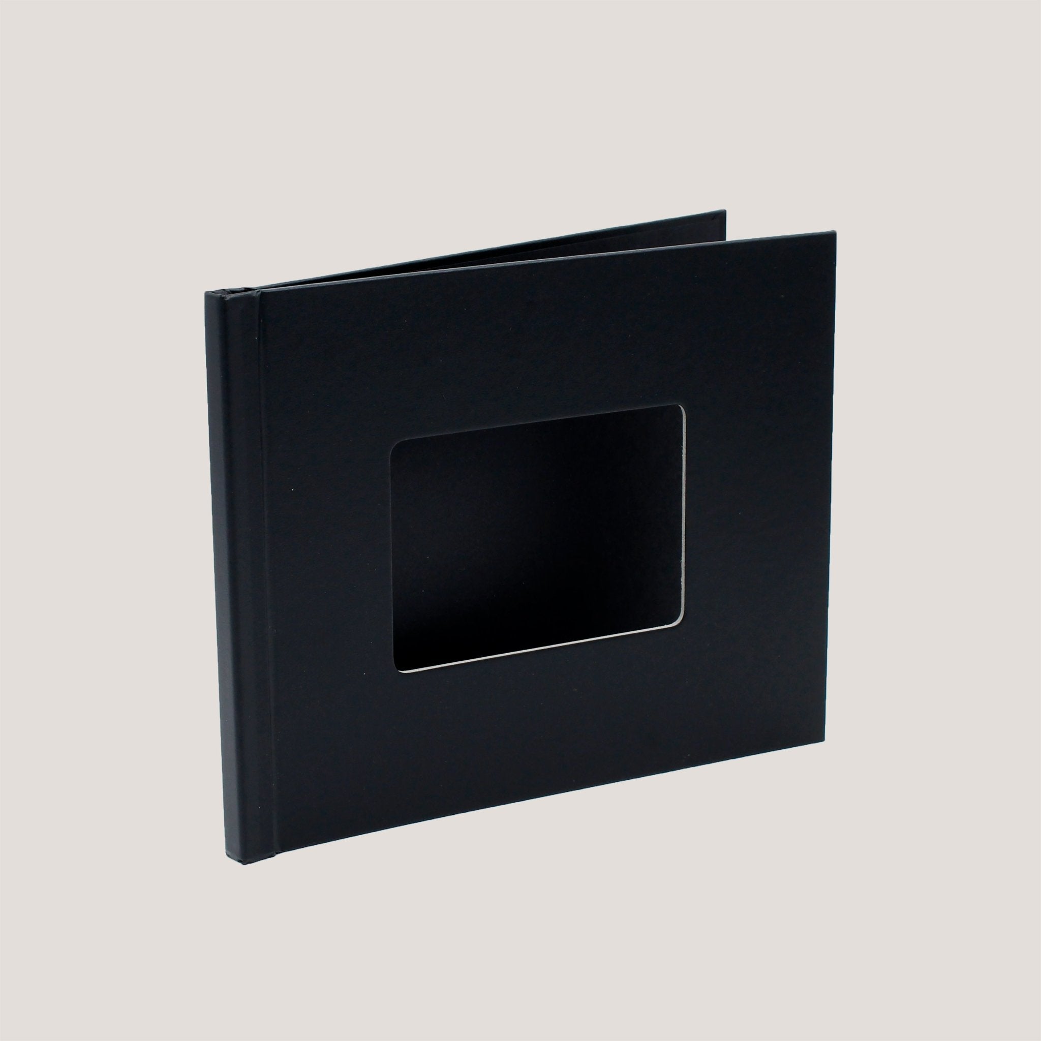 Eco Black Clamp Binding Photobooks - Peleman Industries Inc. - 8x10 inch - Window -