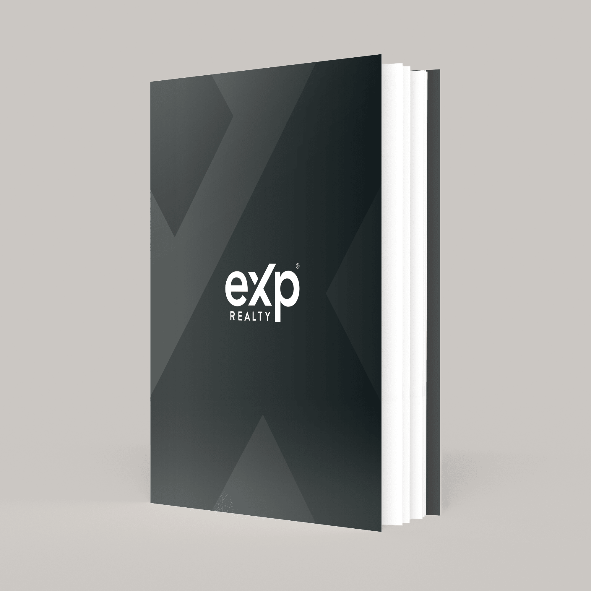 eXp Realty Black Onyx - Lay Flat SOFTCOVER Soft Touch (10 Pack) - Peleman Industries Inc. -