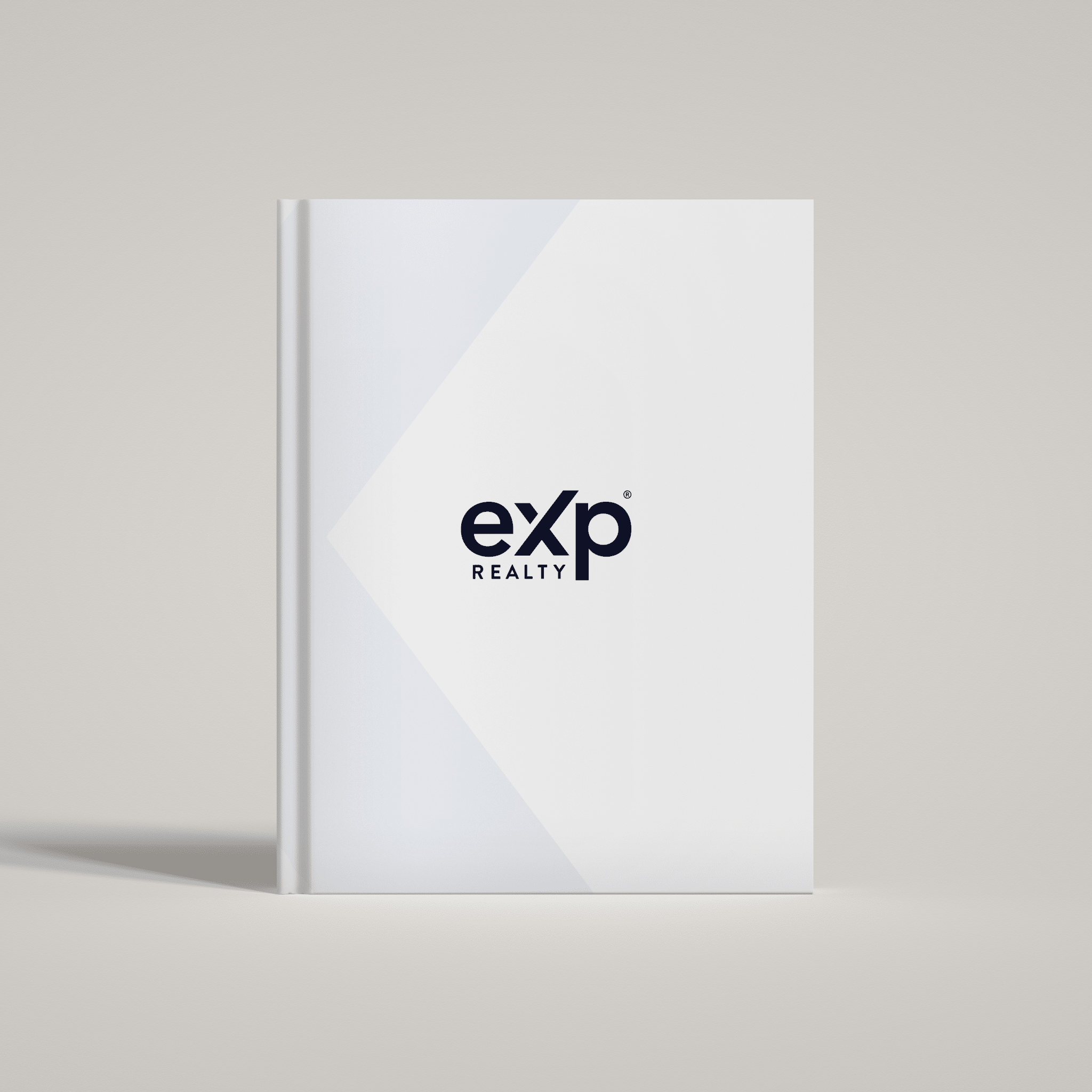 eXp Realty White Pearl - Lay Flat HARDCOVER Soft Touch (10 Pack) - Peleman Industries Inc. -