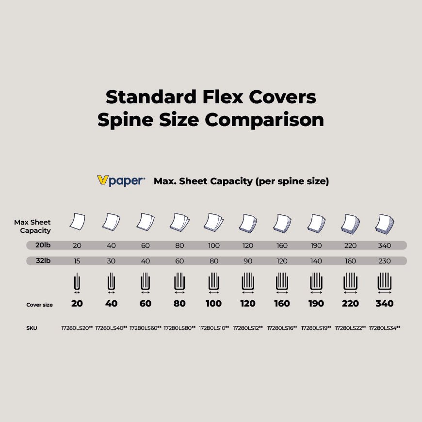 Flex Covers - Peleman Industries Inc. - Black - 20 Sheets Max - 110/Box -