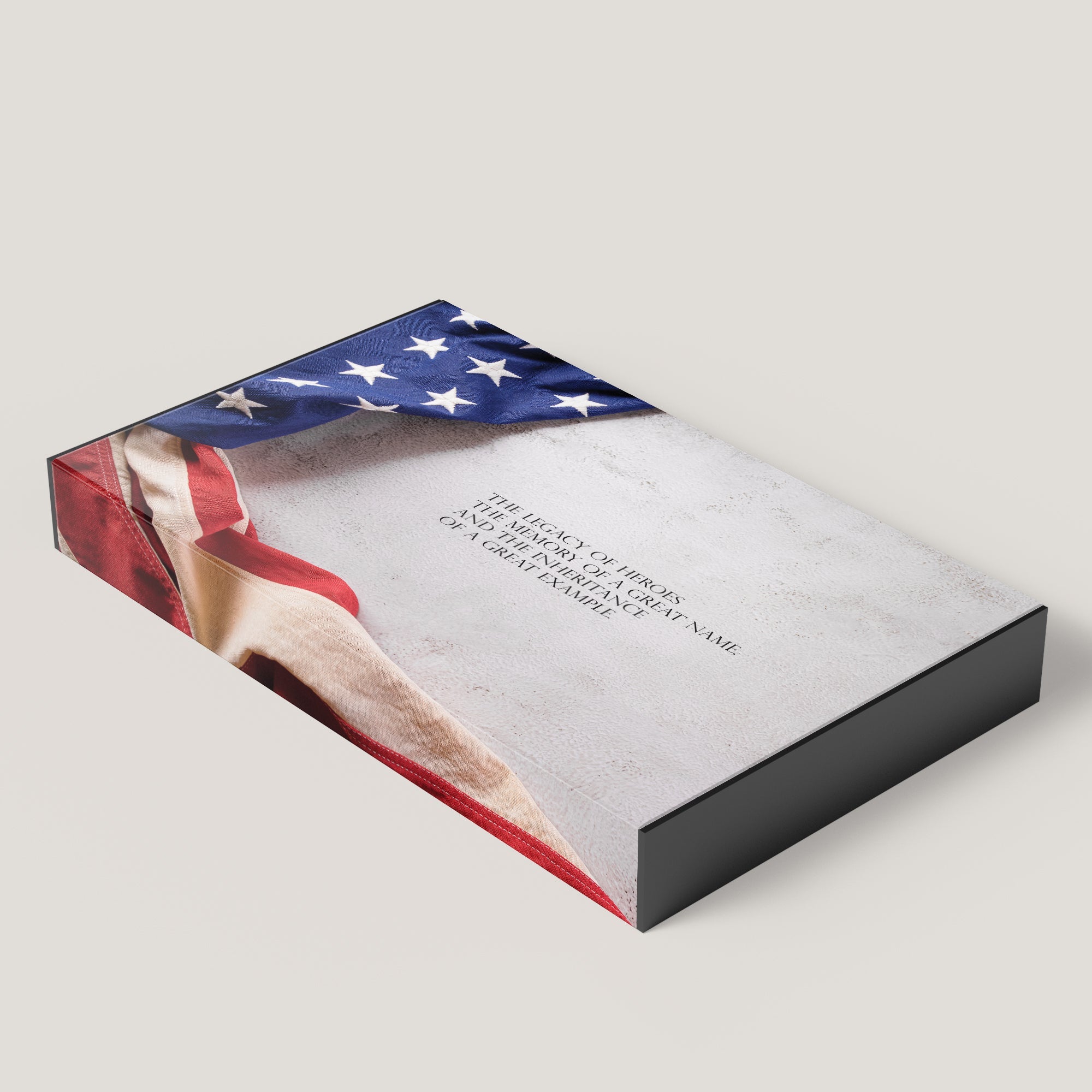 Funeral Veteran 1.75" Keepsake Box (10 Pack) - Peleman Industries Inc. -