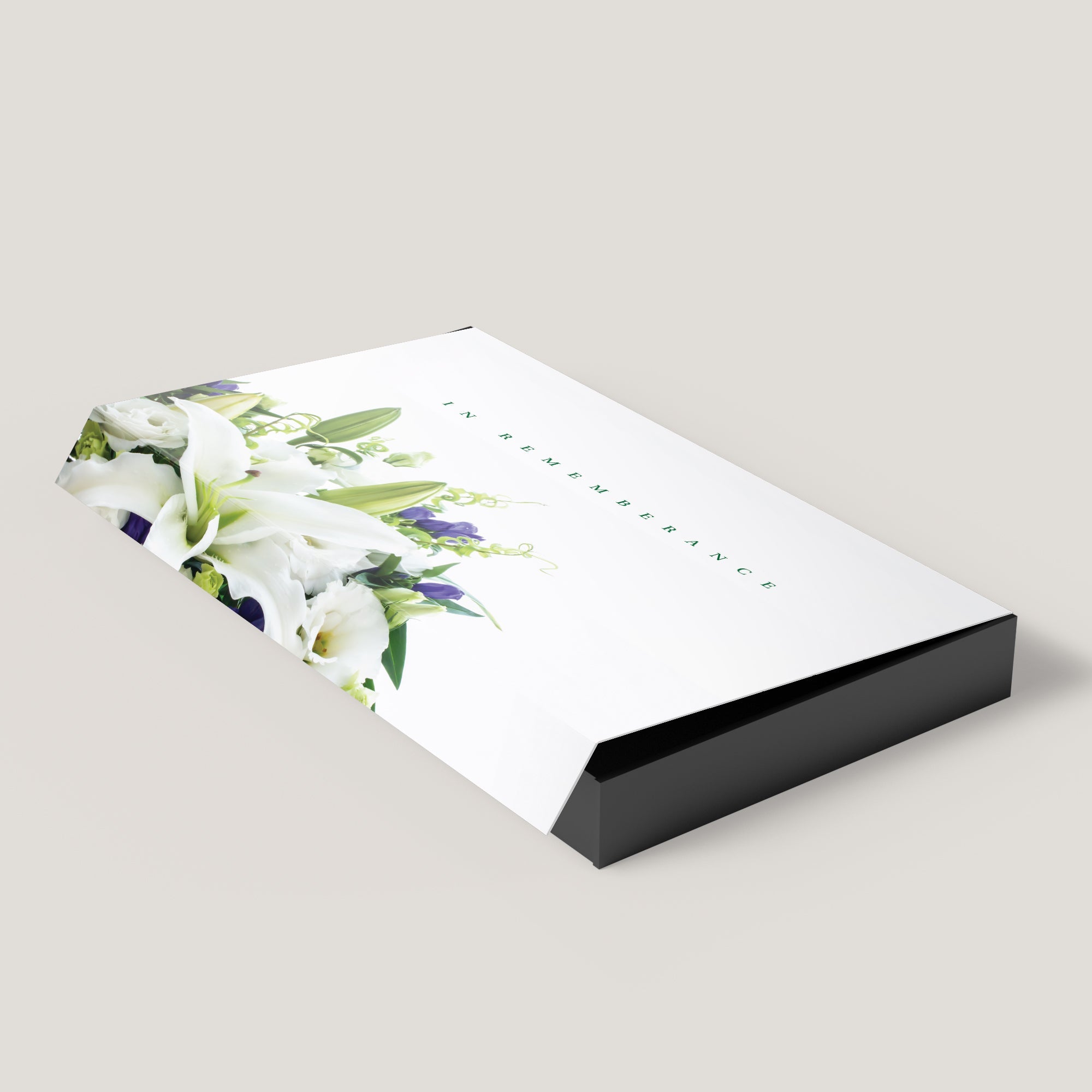 Funeral White Flower 1.75" Keepsake Box (10 Pack) - Peleman Industries Inc. -