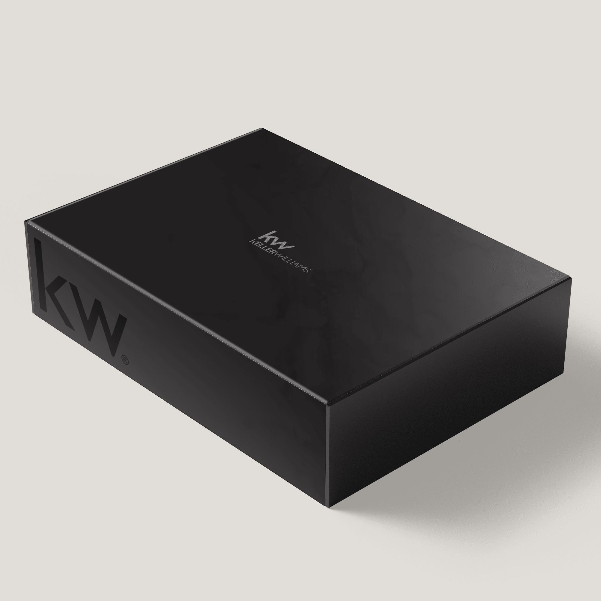 KW Black Marble Large Gift Box (10 Pack) - Peleman Industries Inc. -