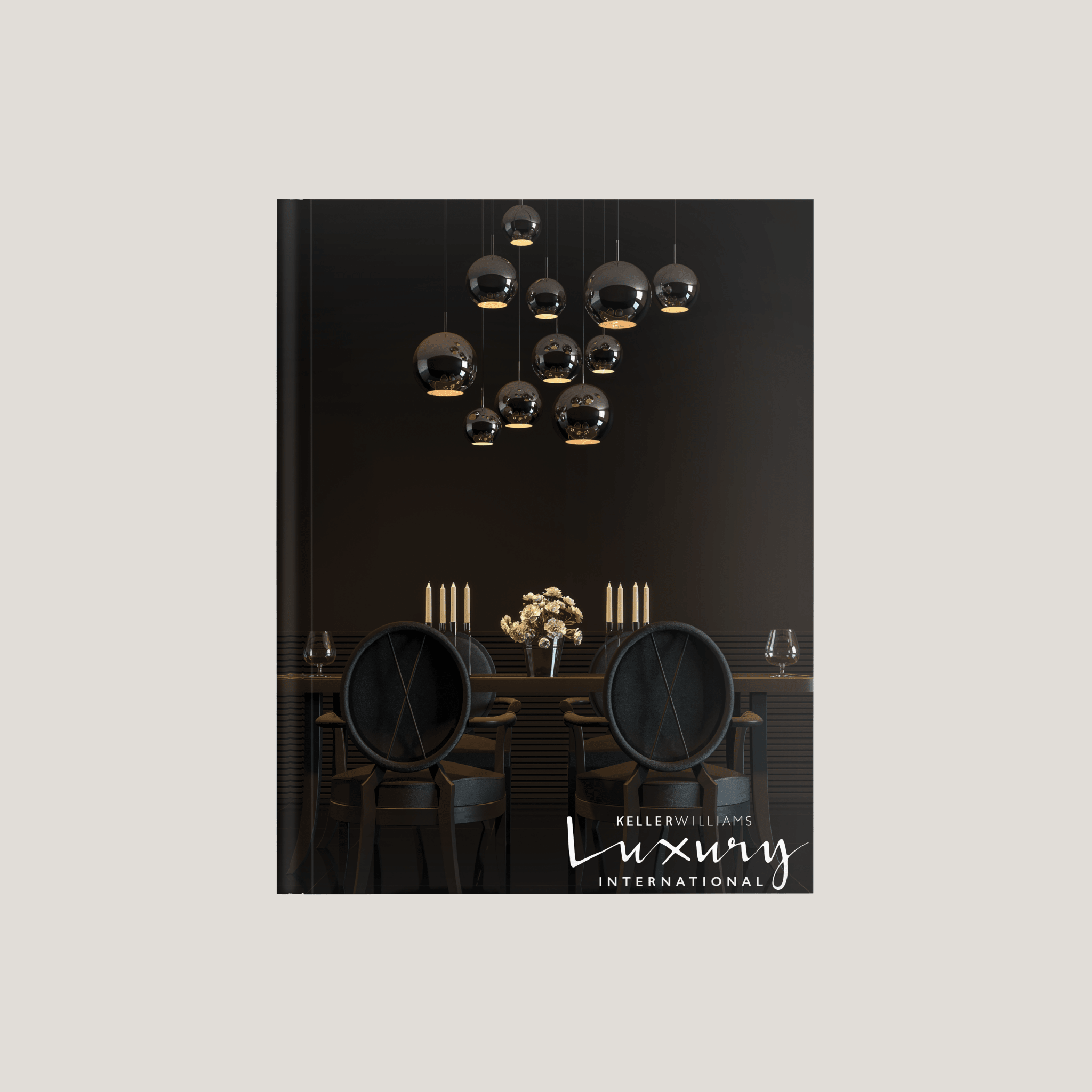 KW Luxury Dining International - (10 Pack) Lay Flat HARDCOVER - CLEARANCE - Peleman Industries Inc. -