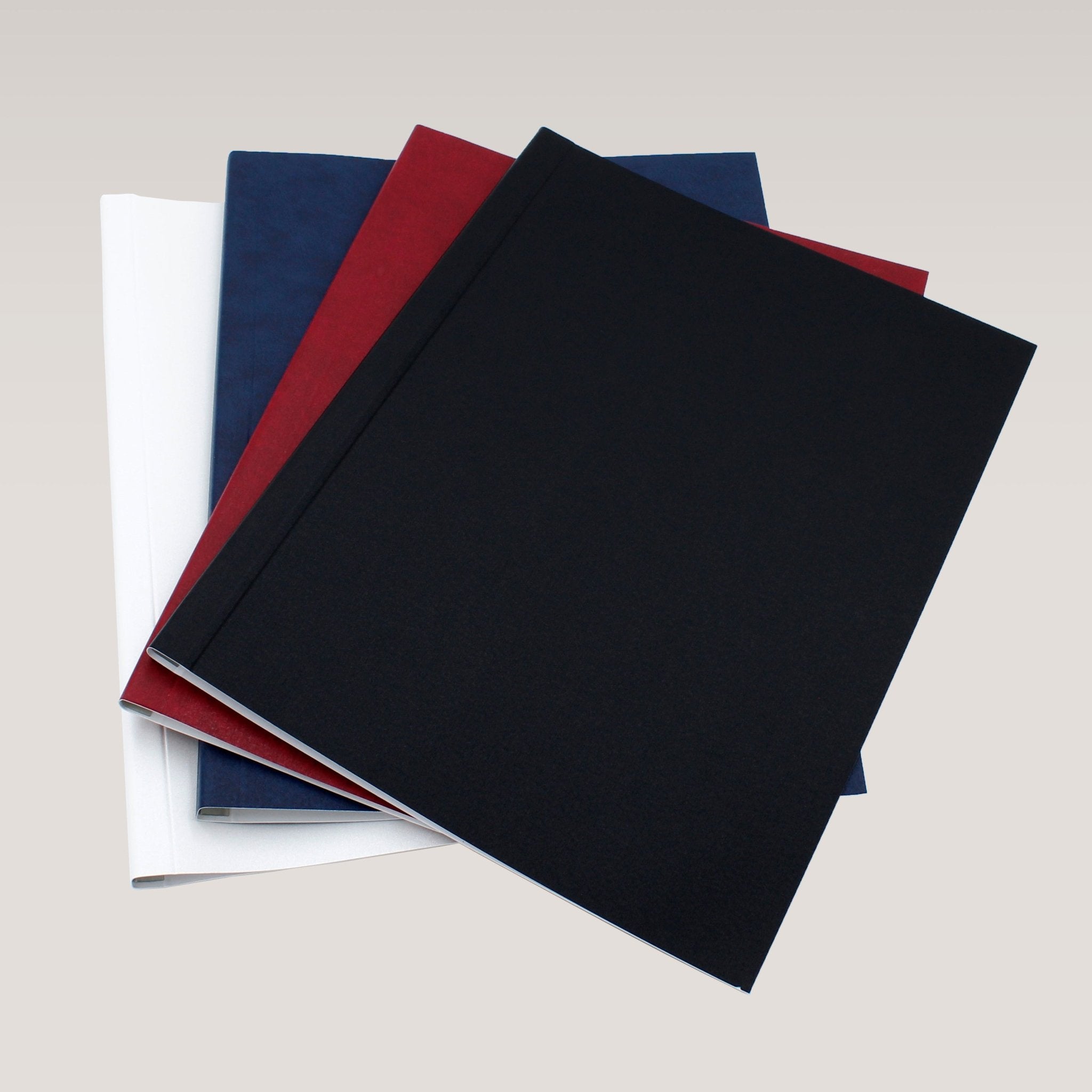 Lay Flat Standard Softcovers - Peleman Industries Inc. - Black - 30 (Spine 40) -