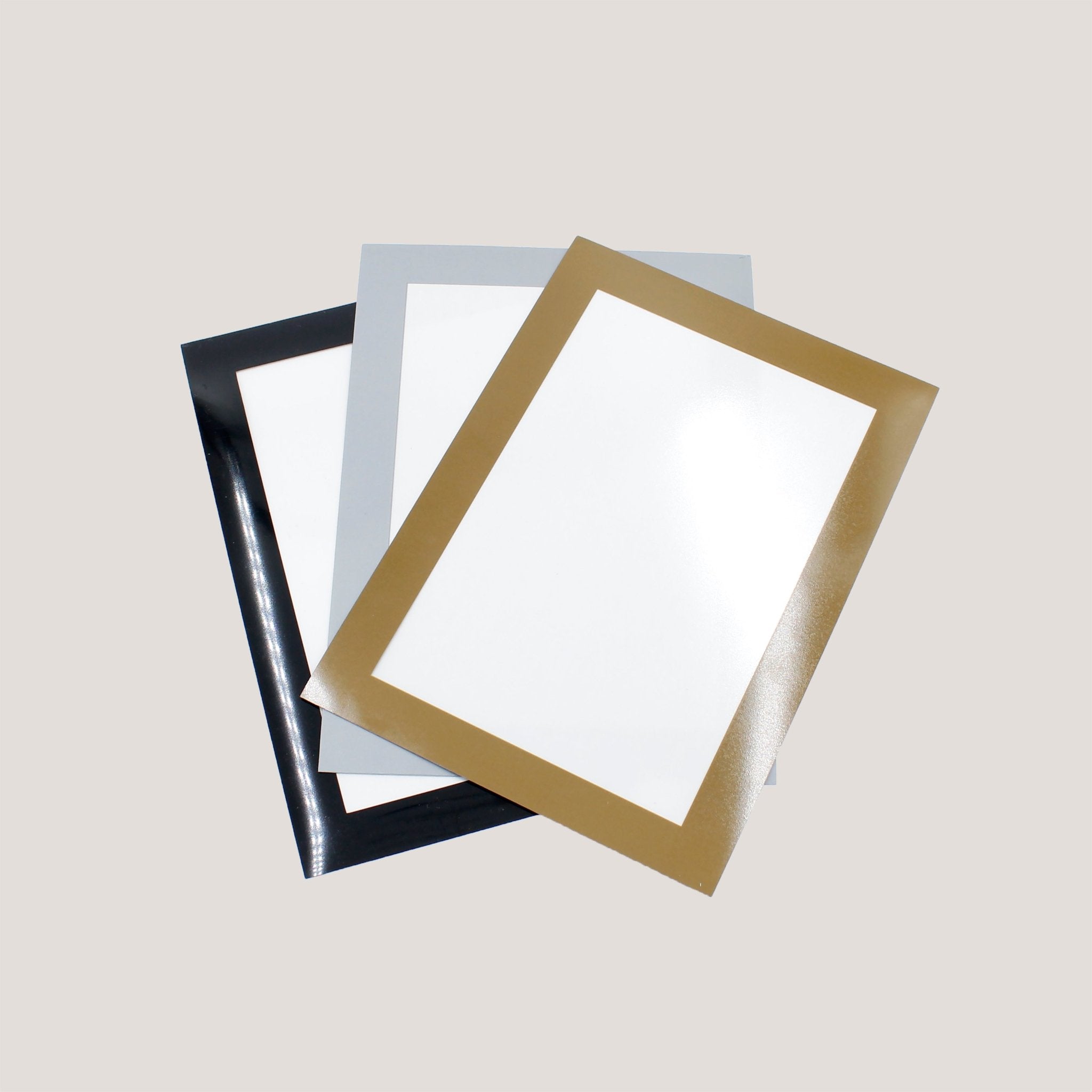 Peel & Stick Photo Frames (10 Pack) - Peleman Industries Inc. - Gold -