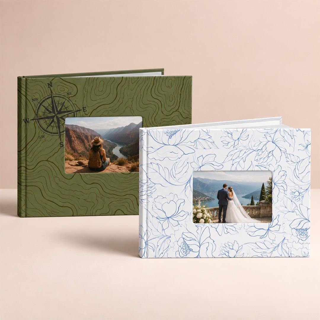 Peleman Life in Color Theme Landscape Window Photo Album Covers, 2 Pack & Paper - Peleman Industries Inc. - Black Cat -