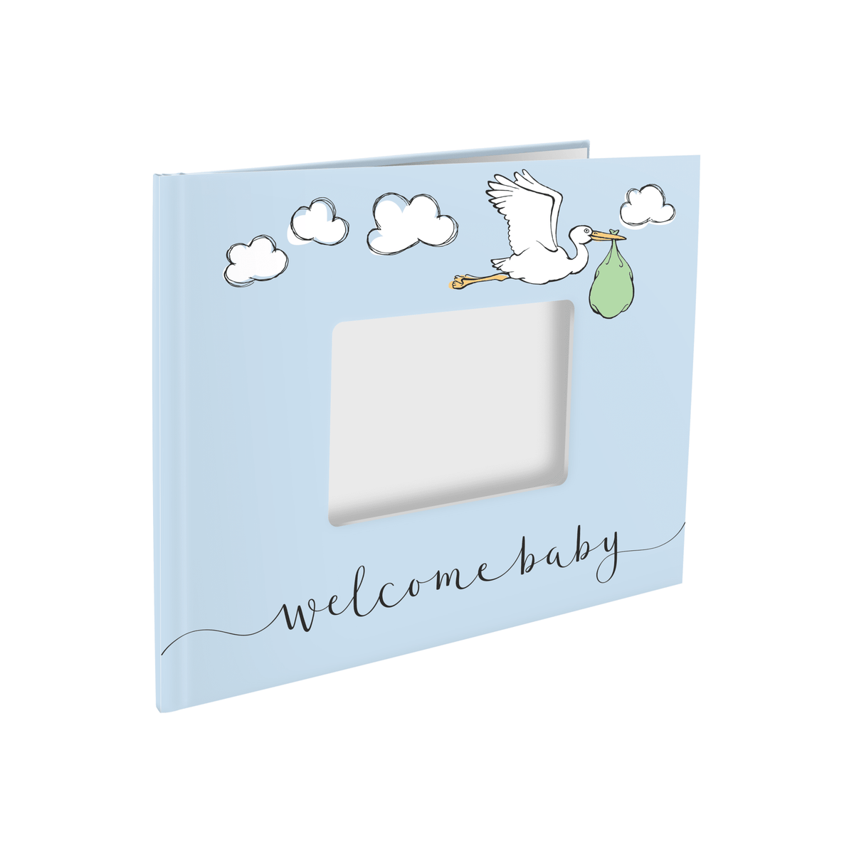 Peleman Theme Landscape Window Hardcover Kit for Thermal Binding Machine, 2-Pack - Peleman Industries Inc. - Baby Boy Blue -