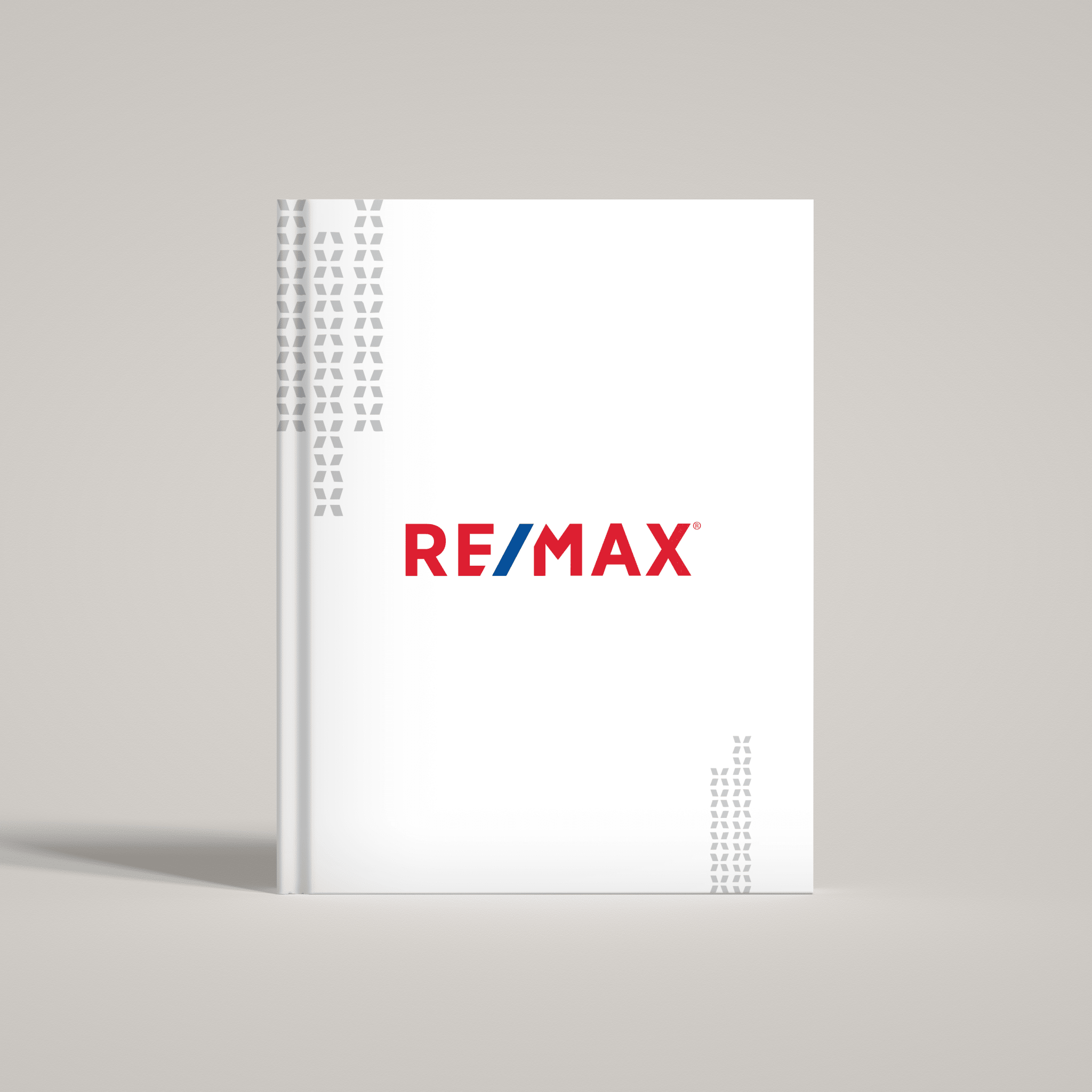 RE/MAX Dawn White Bindable - Lay Flat HARDCOVER Soft Touch (10 Pack) - Peleman Industries Inc. -