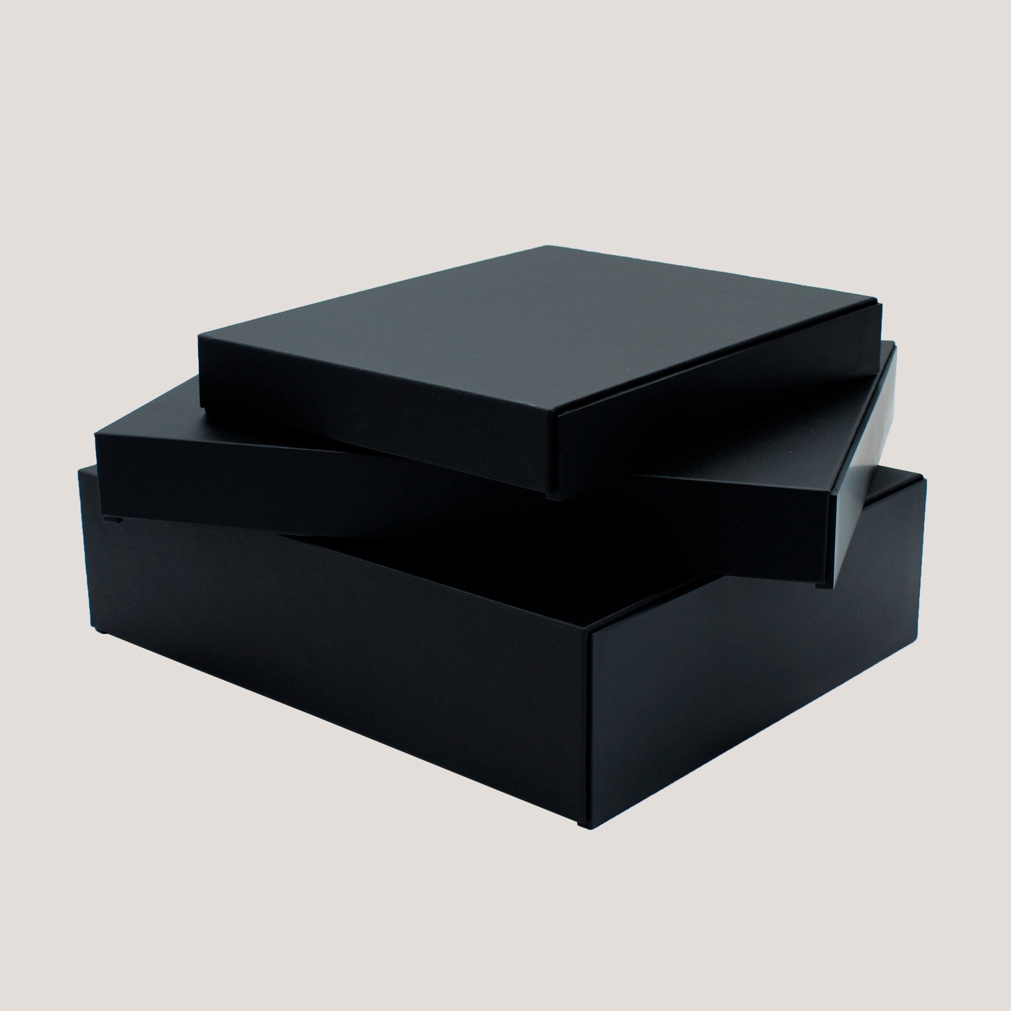 Standard Boxes (10 Pack) - Peleman Industries Inc. - Black - 40mm (1.5in Height) -