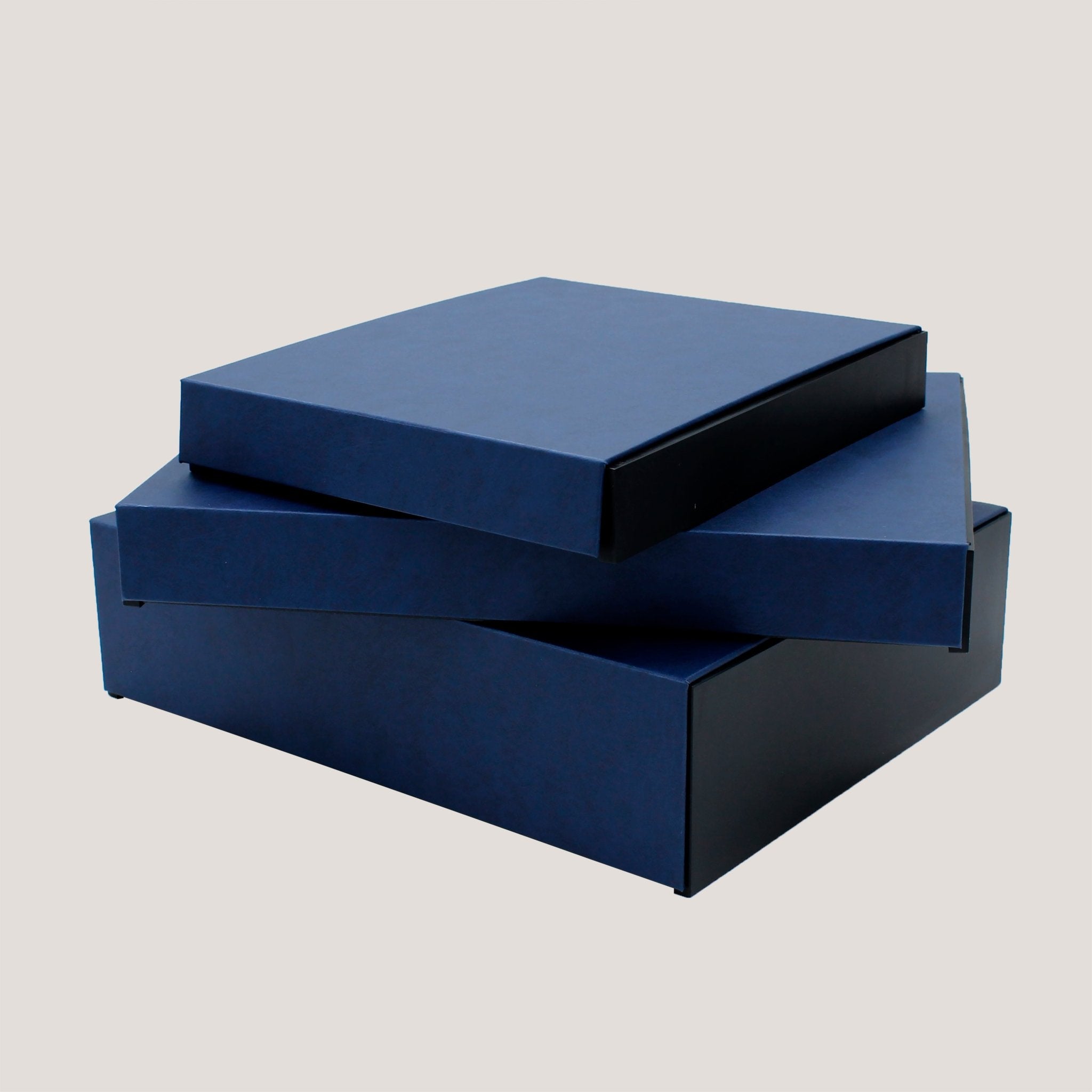 Standard Boxes (10 Pack) - Peleman Industries Inc. - Dark Blue - 40mm (1.5in Height) -